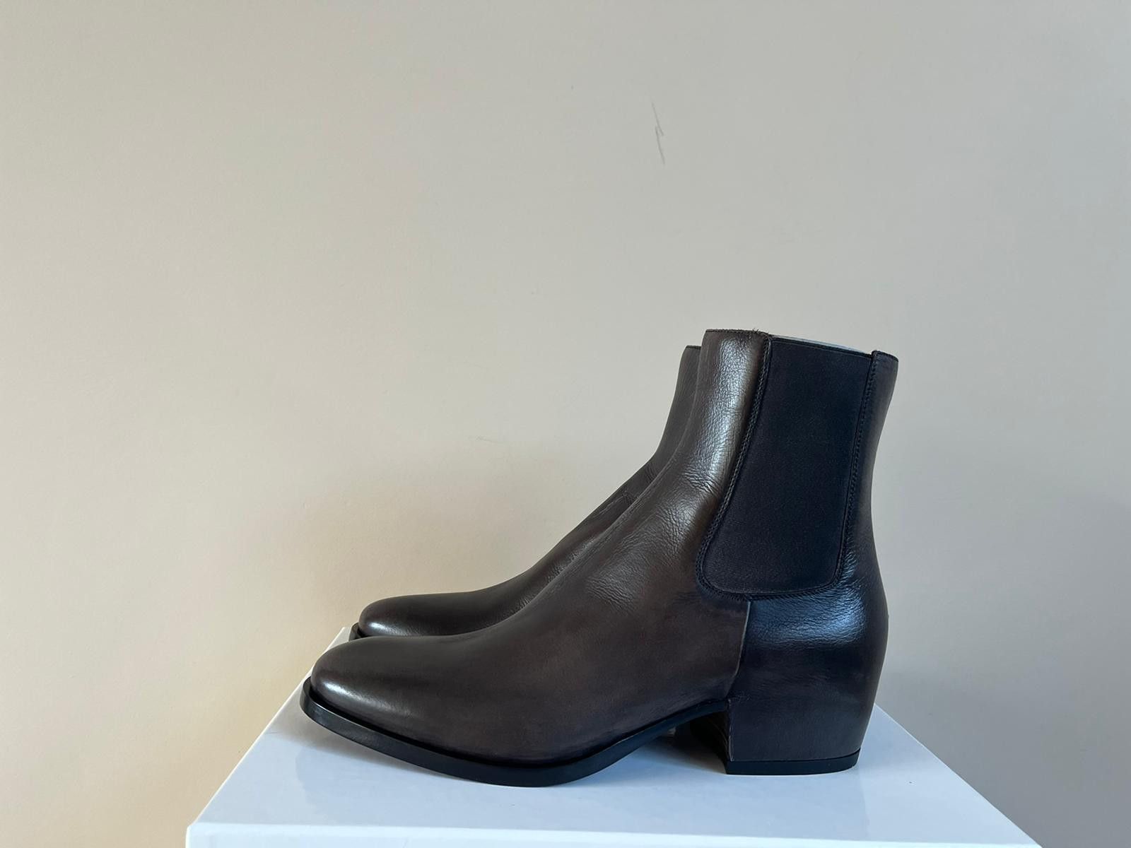 Givenchy Wedge Heel Texas Boots in Dark Chocolate Size US 11 / EU 44 - 1 Thumbnail