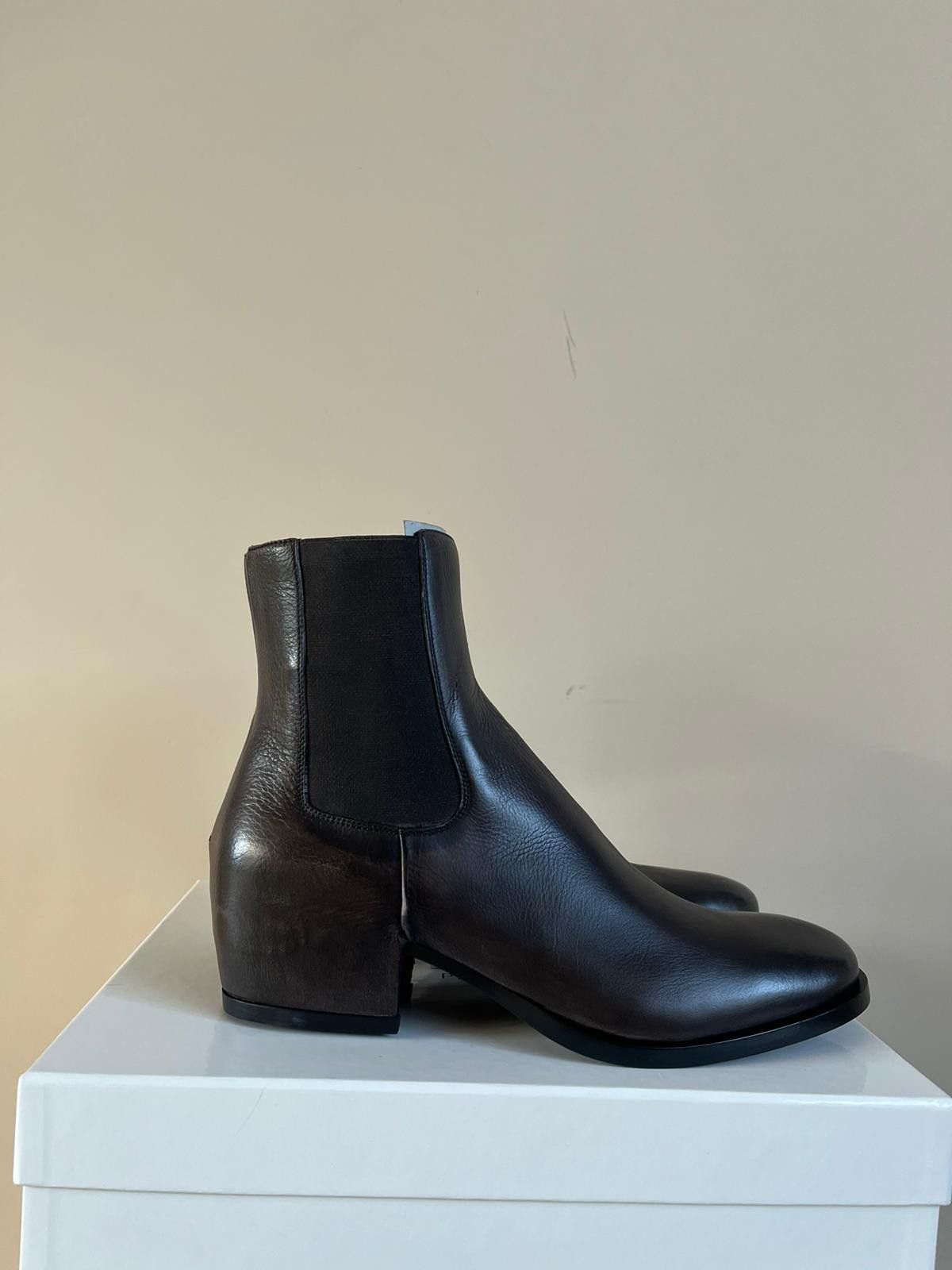Givenchy Wedge Heel Texas Boots in Dark Chocolate Size US 11 / EU 44 - 8 Thumbnail
