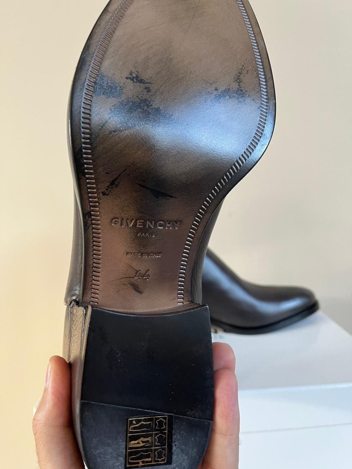Givenchy Wedge Heel Texas Boots in Dark Chocolate Size US 11 / EU 44 - 10 Thumbnail