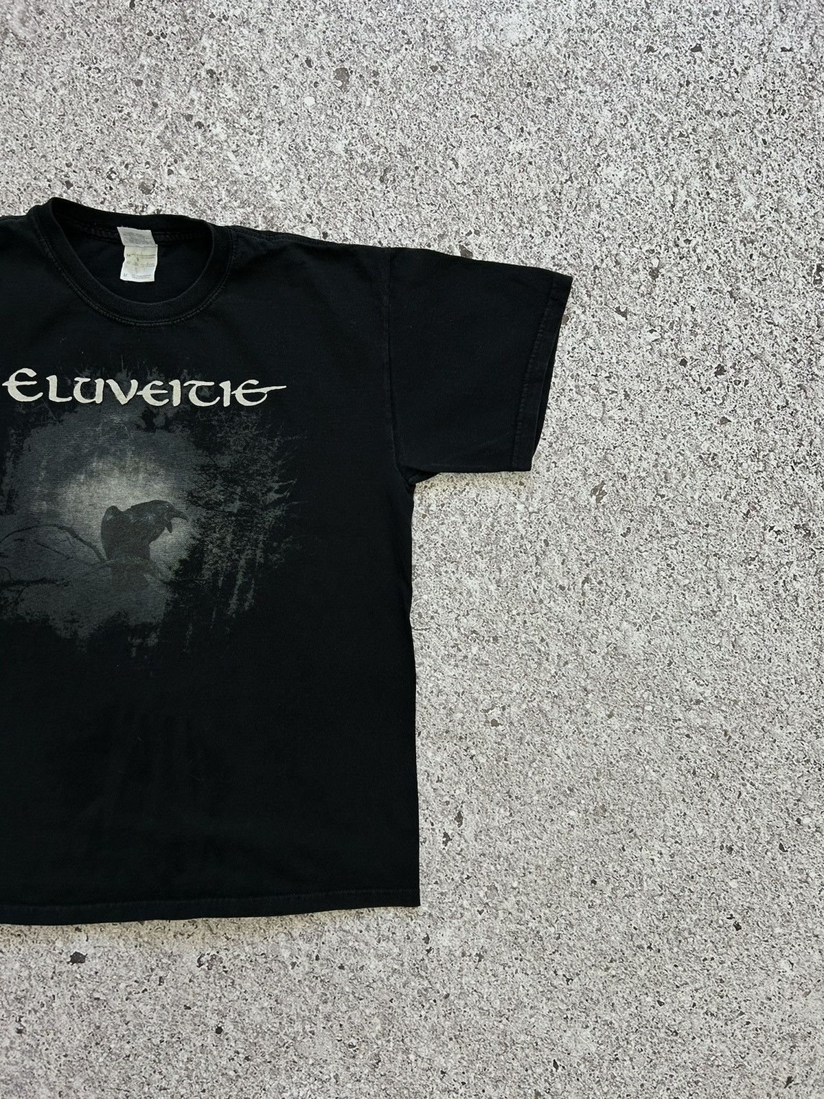 Band Tees × Vintage Vintage Eluveitie Band Rock Metal Promo Tour Album T-Shirt Size US M / EU 48-50 / 2 - 3 Thumbnail