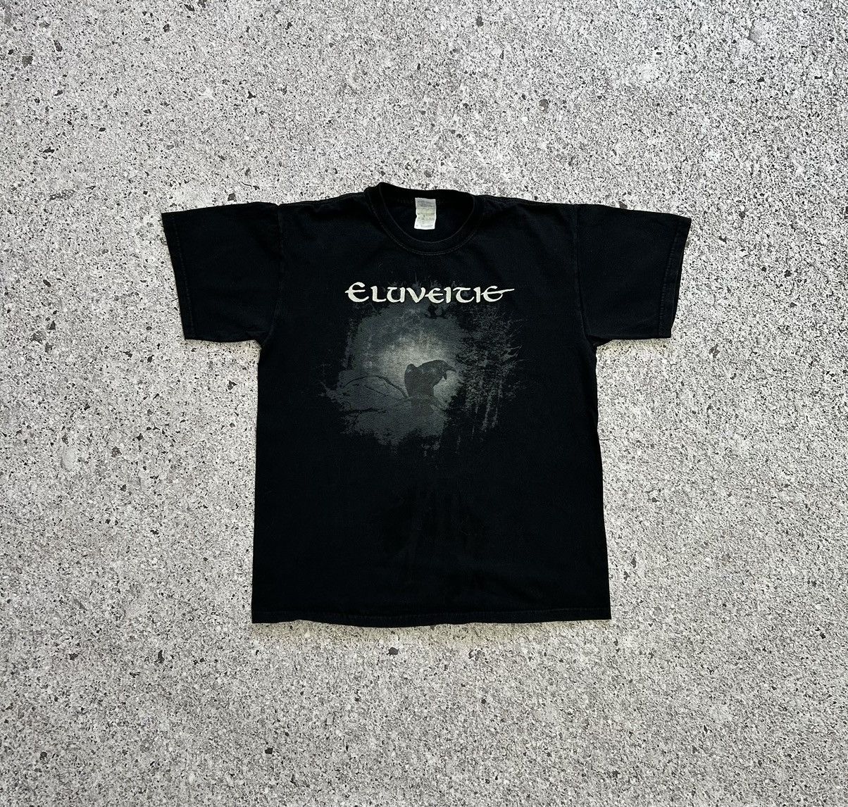 Band Tees × Vintage Vintage Eluveitie Band Rock Metal Promo Tour Album T-Shirt Size US M / EU 48-50 / 2 - 1 Thumbnail
