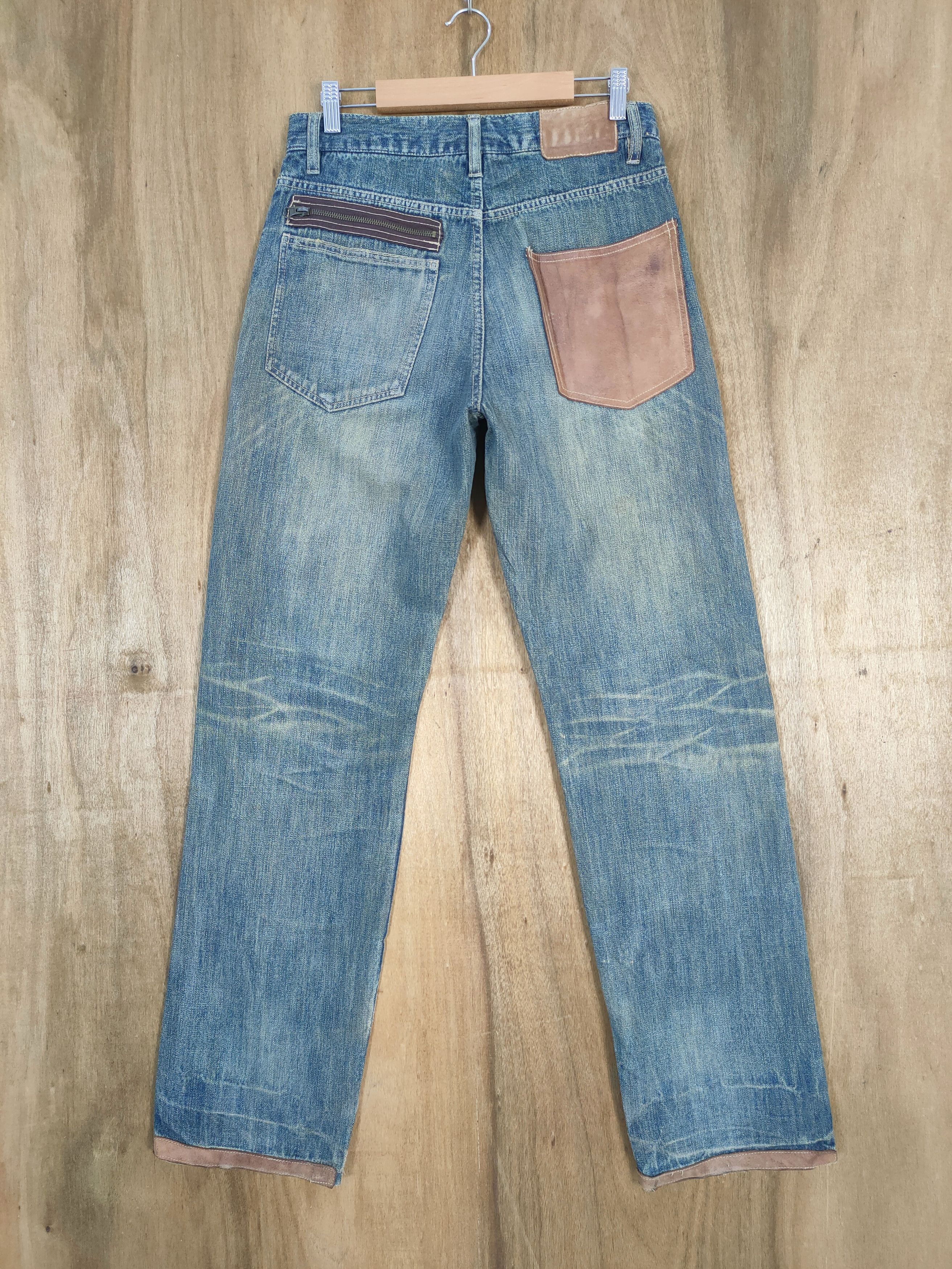 Rusty VINTAGE DIRTY JEWEL PACTH BORO DISTRESSED JEANS DENIM PANTS Size US 30 / EU 46 - 7 Thumbnail