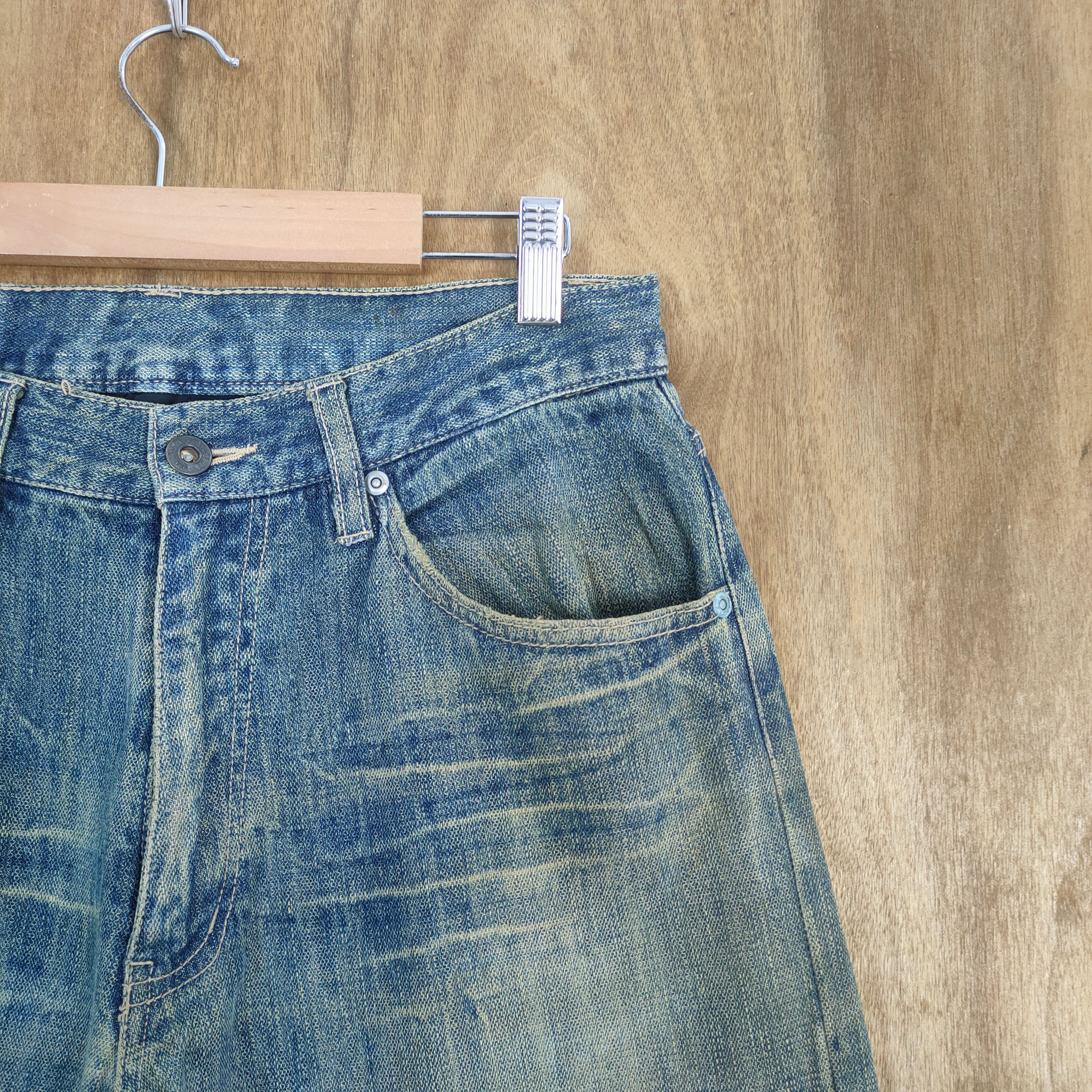 Rusty VINTAGE DIRTY JEWEL PACTH BORO DISTRESSED JEANS DENIM PANTS Size US 30 / EU 46 - 6 Thumbnail