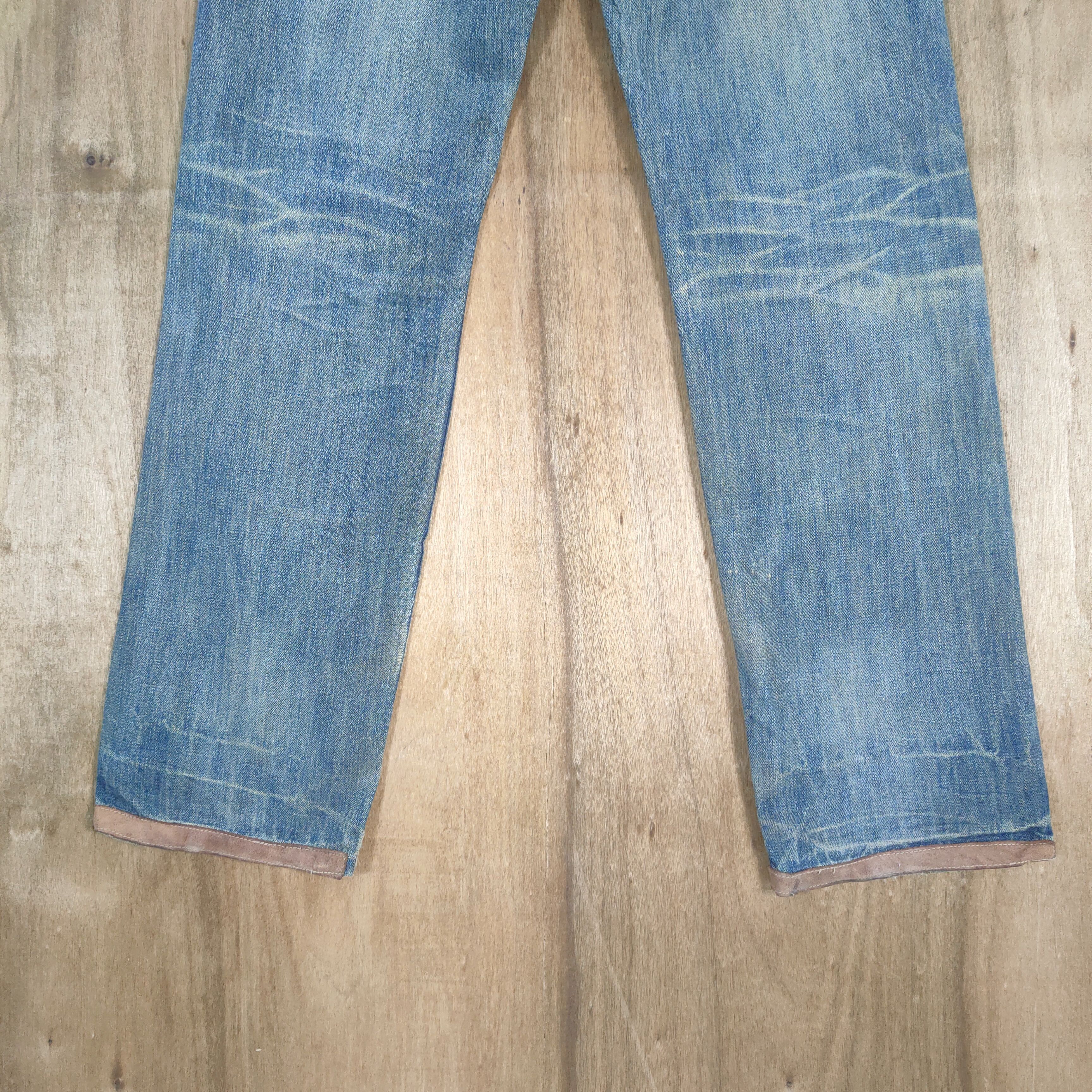 Rusty VINTAGE DIRTY JEWEL PACTH BORO DISTRESSED JEANS DENIM PANTS Size US 30 / EU 46 - 9 Thumbnail