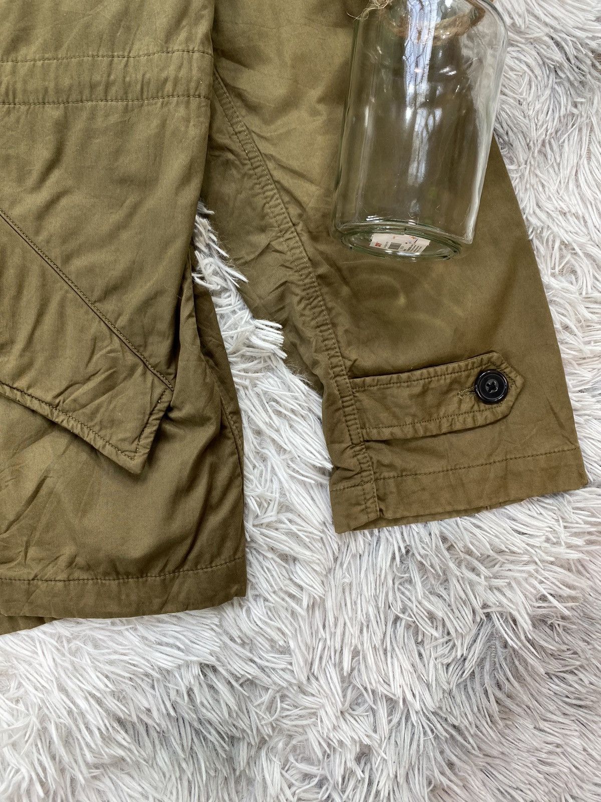 Japanese Brand × Vintage Vintage Green Military Parka Scream Japanese Brand Fit M Size US XL / EU 56 / 4 - 3 Thumbnail