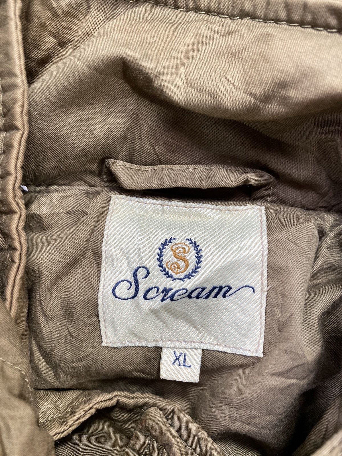 Japanese Brand × Vintage Vintage Green Military Parka Scream Japanese Brand Fit M Size US XL / EU 56 / 4 - 7 Thumbnail