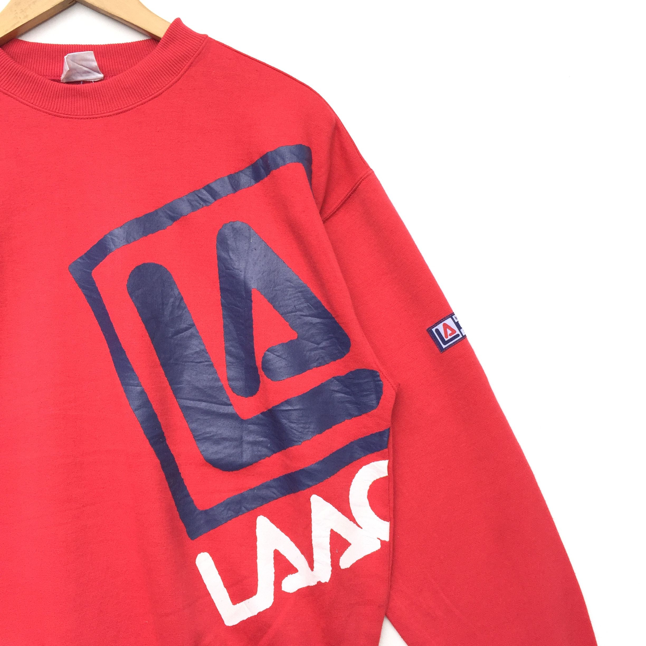 Vintage Vintage LAACO USA Sweatshirt Size US M / EU 48-50 / 2 - 2 Thumbnail