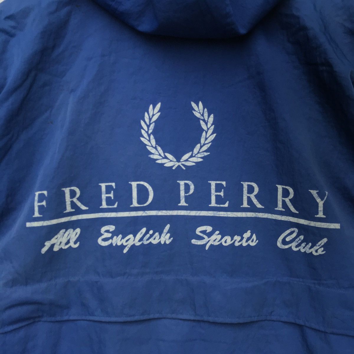 Fred Perry × Vintage Vintage Fred perry London Big Logo Hoodie Jacket Size US M / EU 48-50 / 2 - 4 Thumbnail
