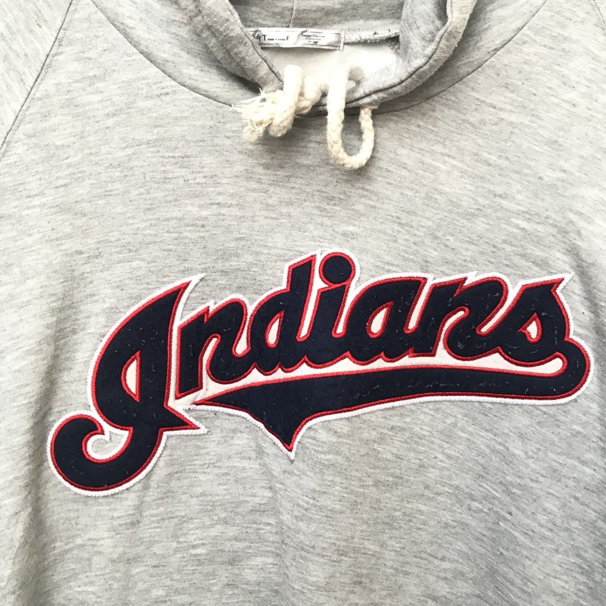 MLB × Vintage Vintage Indians Baseball Big logo spell out nice design Size US M / EU 48-50 / 2 - 3 Thumbnail