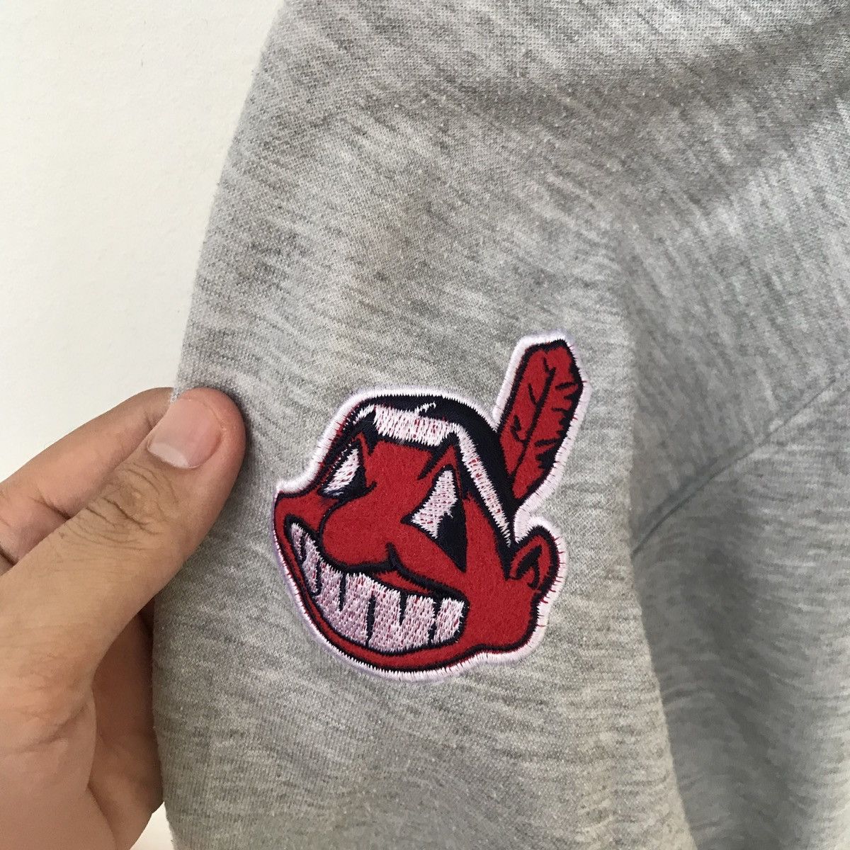 MLB × Vintage Vintage Indians Baseball Big logo spell out nice design Size US M / EU 48-50 / 2 - 6 Thumbnail