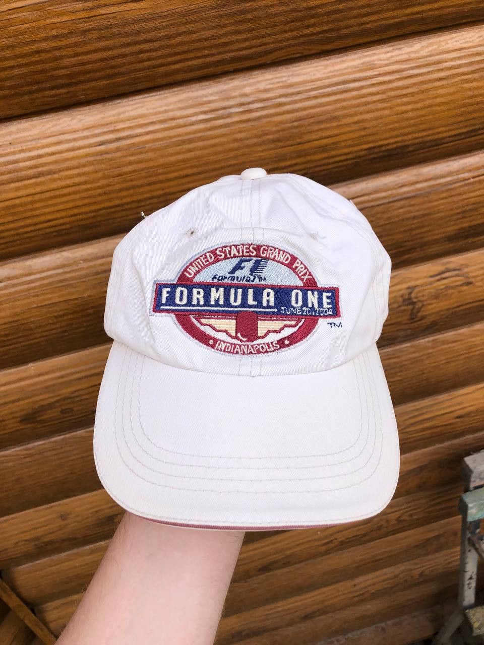 Vintage Formula One Cap F1 Racing Hat Size ONE SIZE - 1 Thumbnail