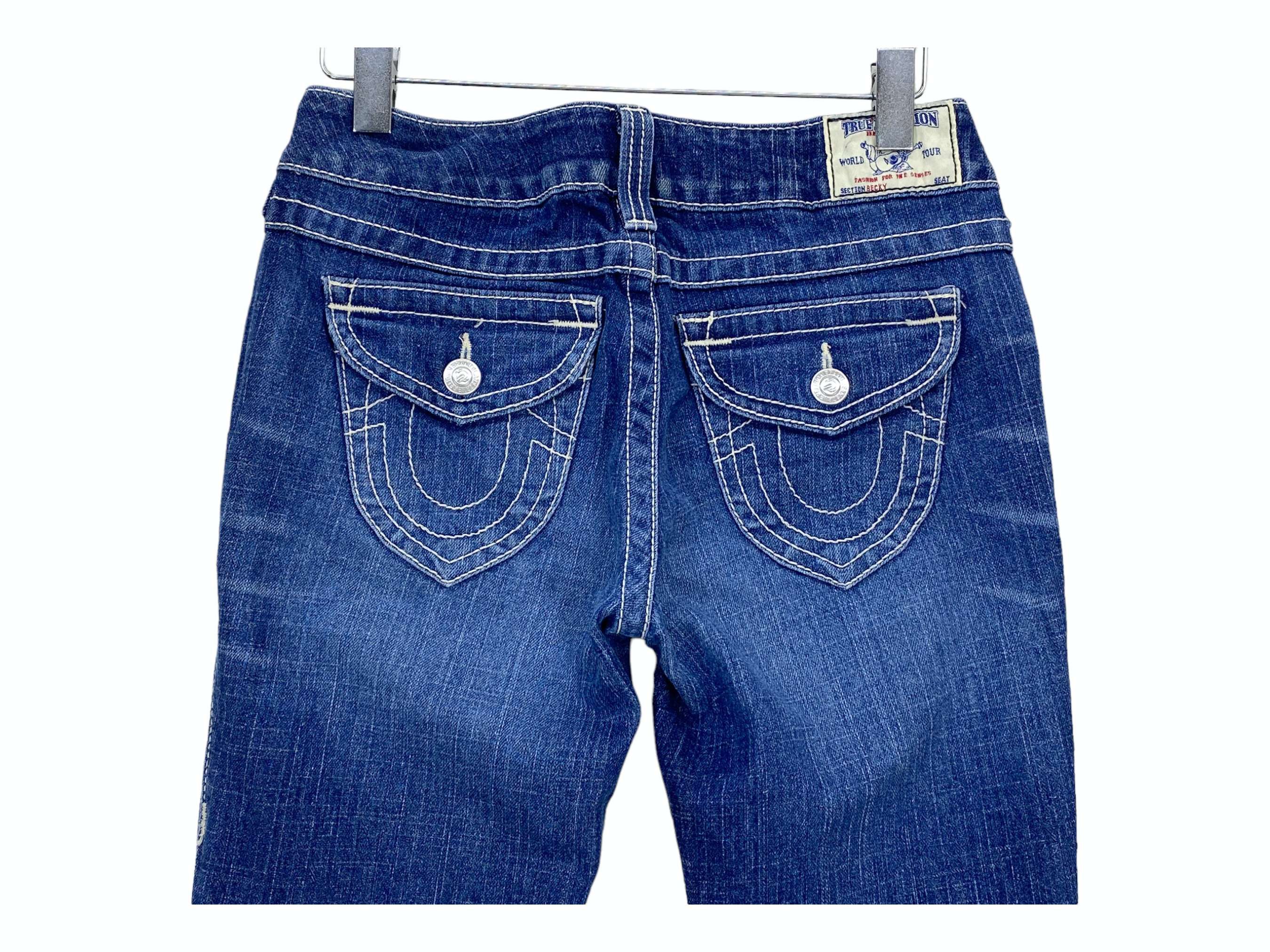 True Religion True Religion Jeans Becky Flare Jeans Size US 27 - 6 Thumbnail