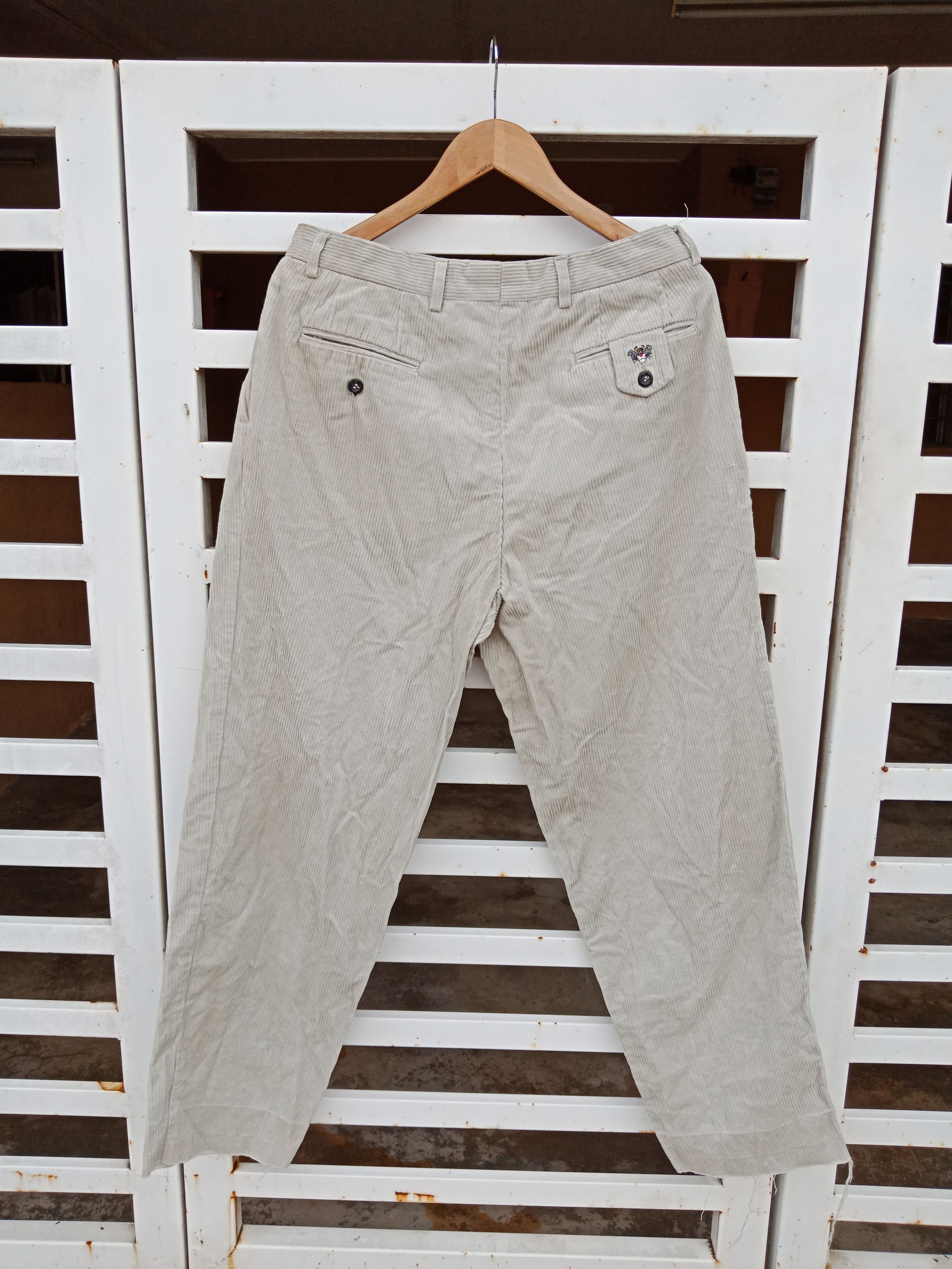 Jean Charles De Castelbajac Jean Charles De Castelbajac Small Logo Pants Made in Italy Size US 32 / EU 48 - 2 Thumbnail