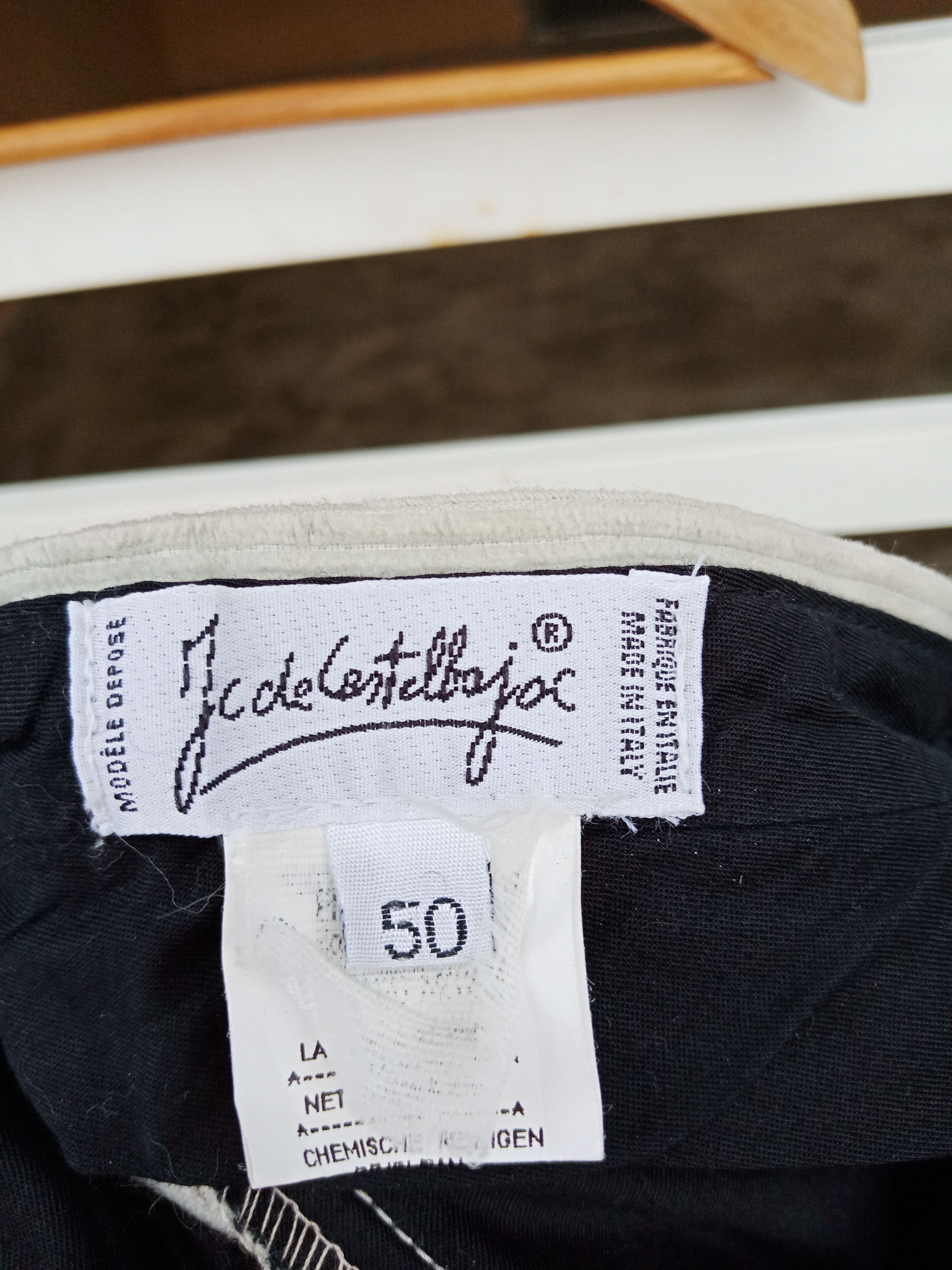 Jean Charles De Castelbajac Jean Charles De Castelbajac Small Logo Pants Made in Italy Size US 32 / EU 48 - 11 Thumbnail