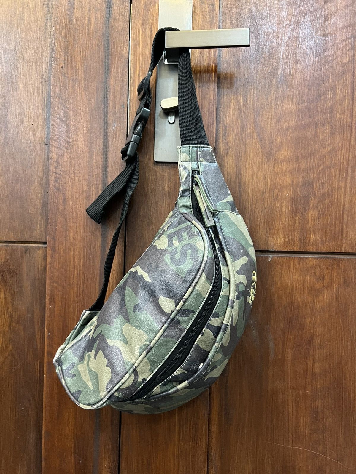 Japanese Brand Nesta Camo Waist Bag Size ONE SIZE - 1 Thumbnail