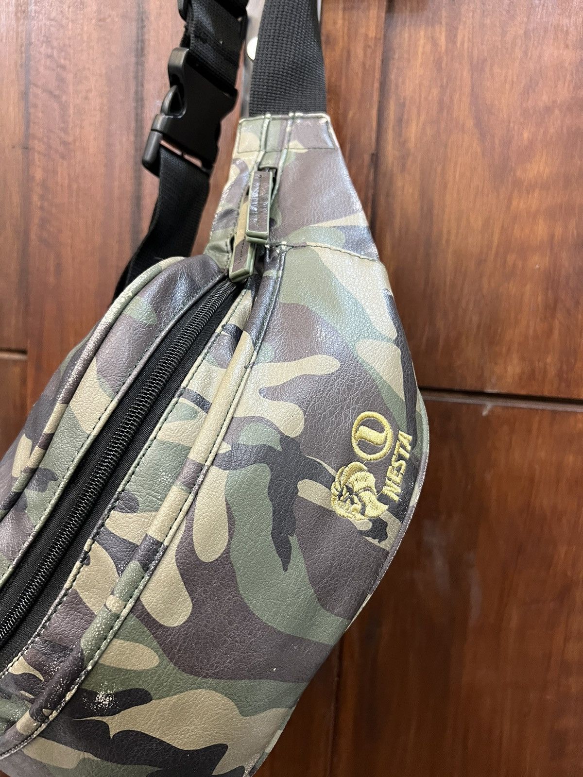 Japanese Brand Nesta Camo Waist Bag Size ONE SIZE - 2 Thumbnail
