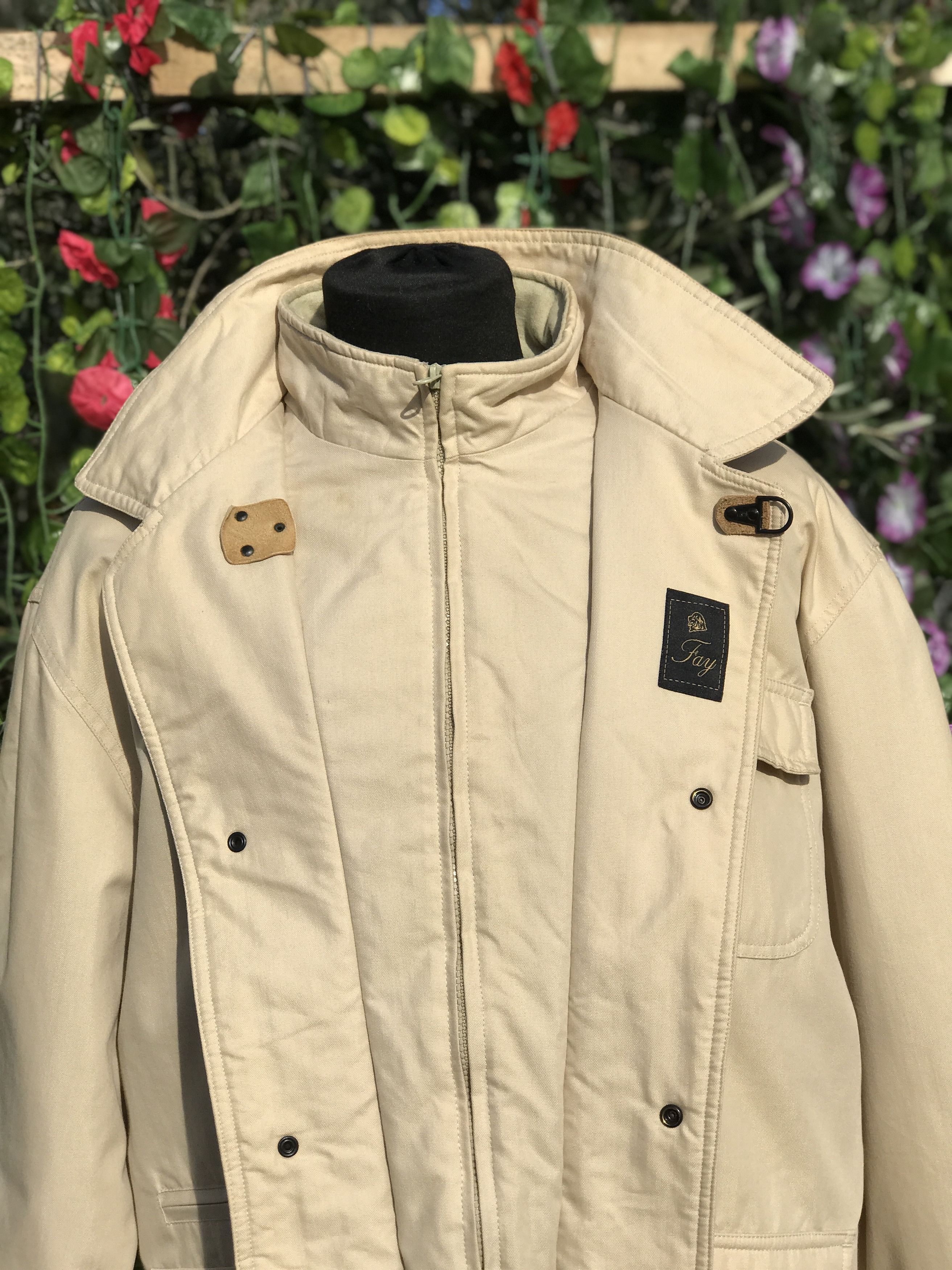 Fay FAY Double Jacket 4 Ganci EMA 4 Heavy Winter Size L 52 54 Size US L / EU 52-54 / 3 - 9 Thumbnail