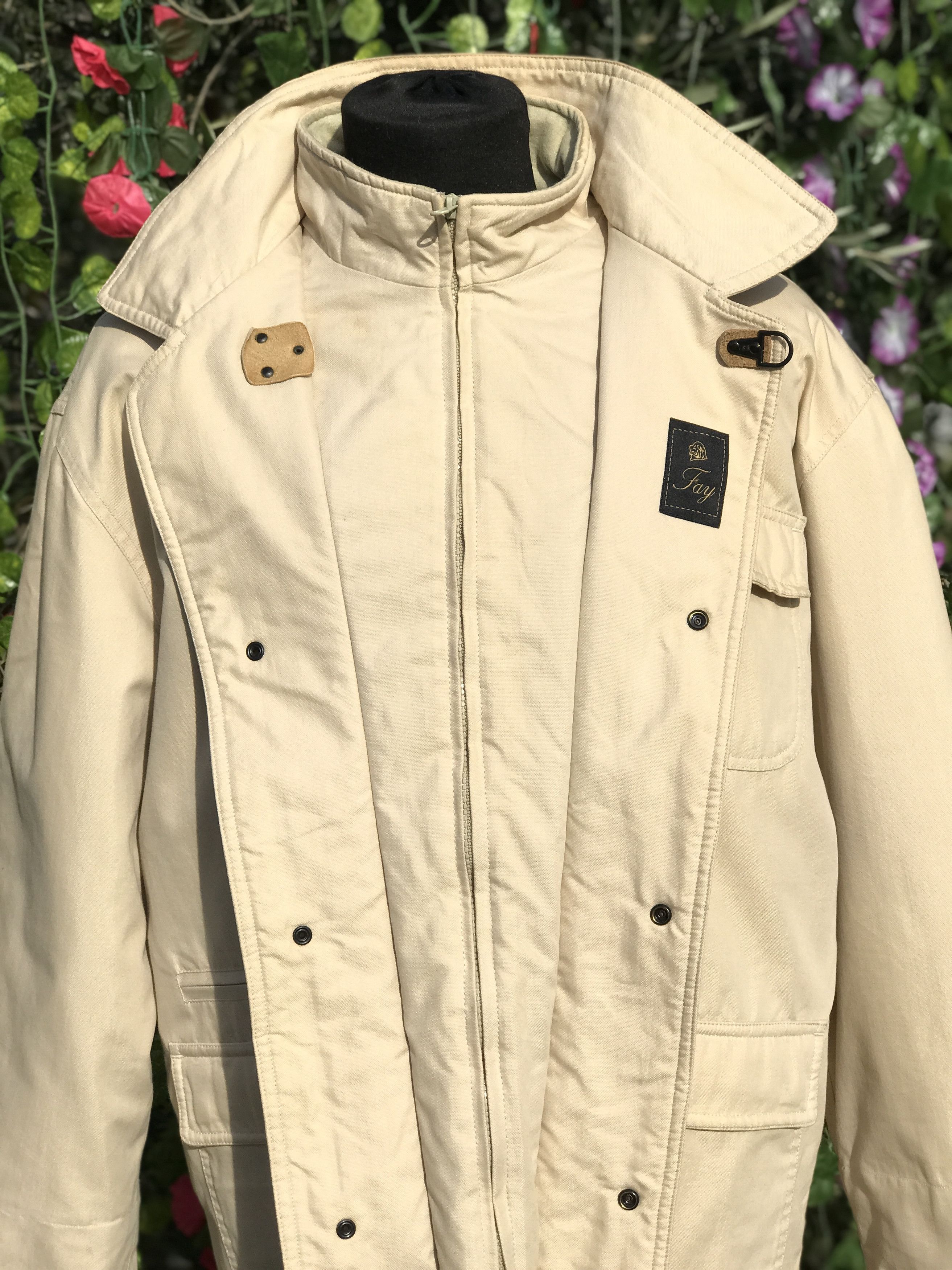 Fay FAY Double Jacket 4 Ganci EMA 4 Heavy Winter Size L 52 54 Size US L / EU 52-54 / 3 - 6 Thumbnail