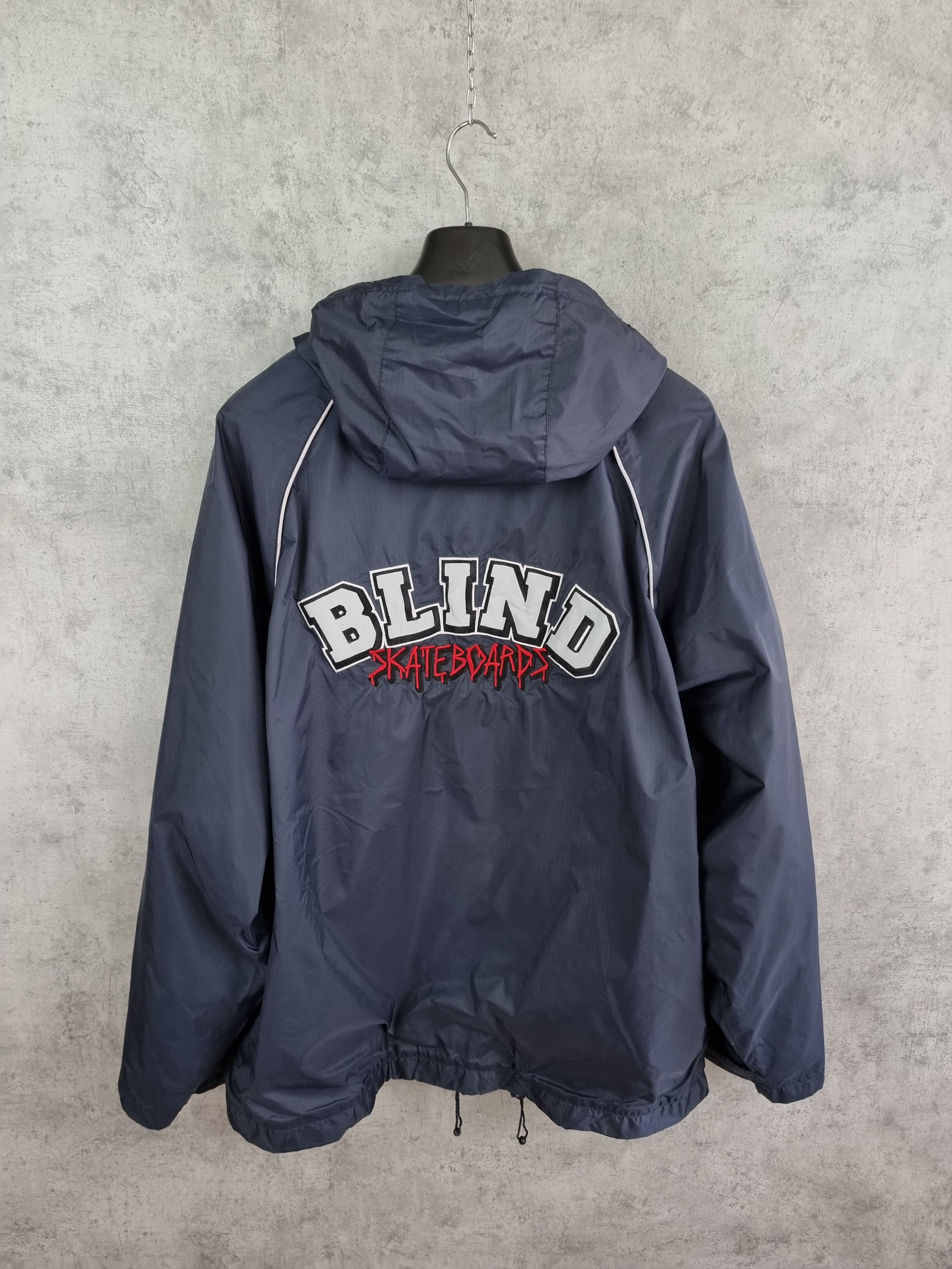 Hook-Ups × Powell Peralta 90s Rare Blind Skateboard Vintage Light Coach Jacket Size US XL / EU 56 / 4 - 2 Thumbnail
