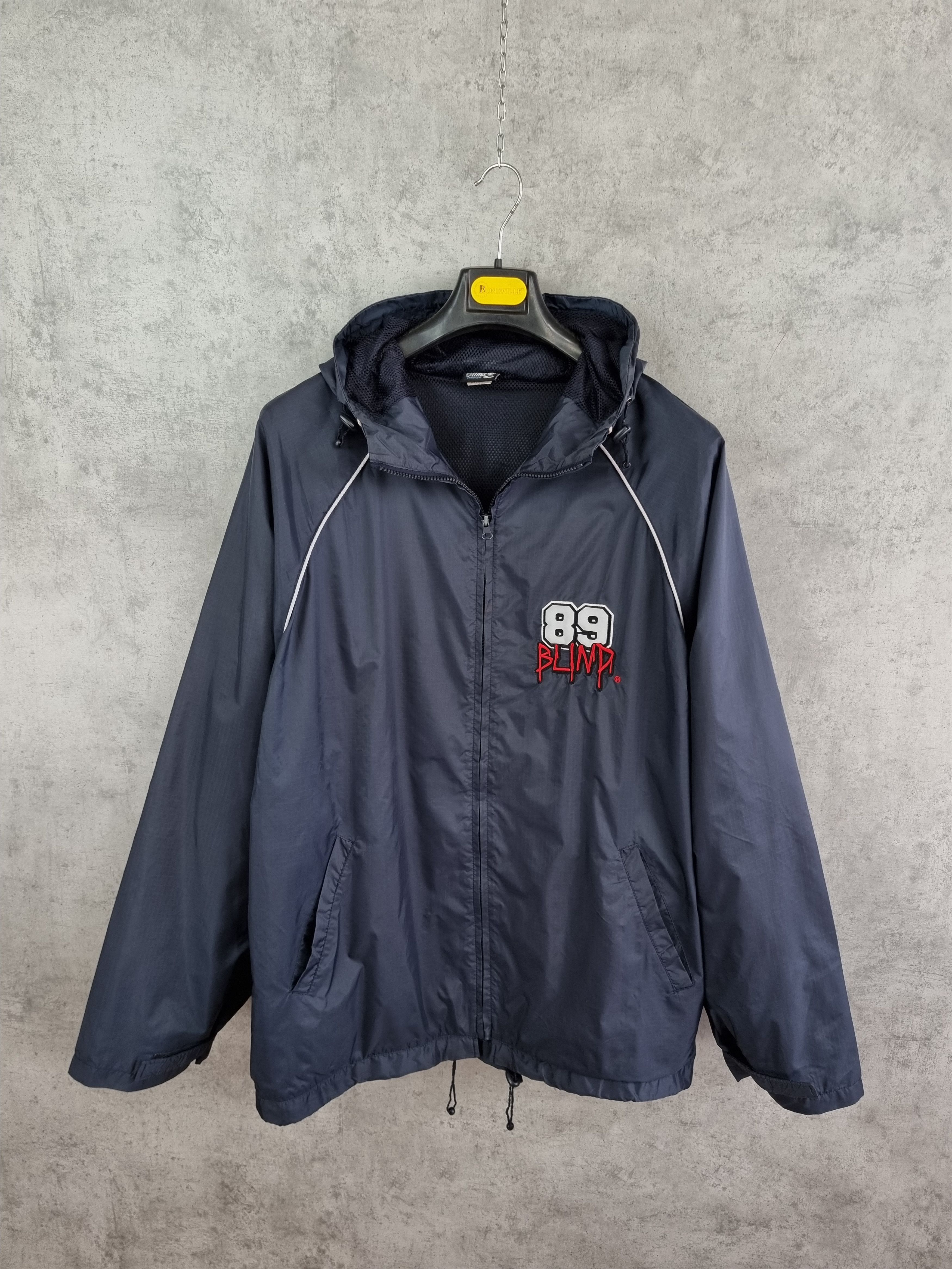Hook-Ups × Powell Peralta 90s Rare Blind Skateboard Vintage Light Coach Jacket Size US XL / EU 56 / 4 - 4 Thumbnail