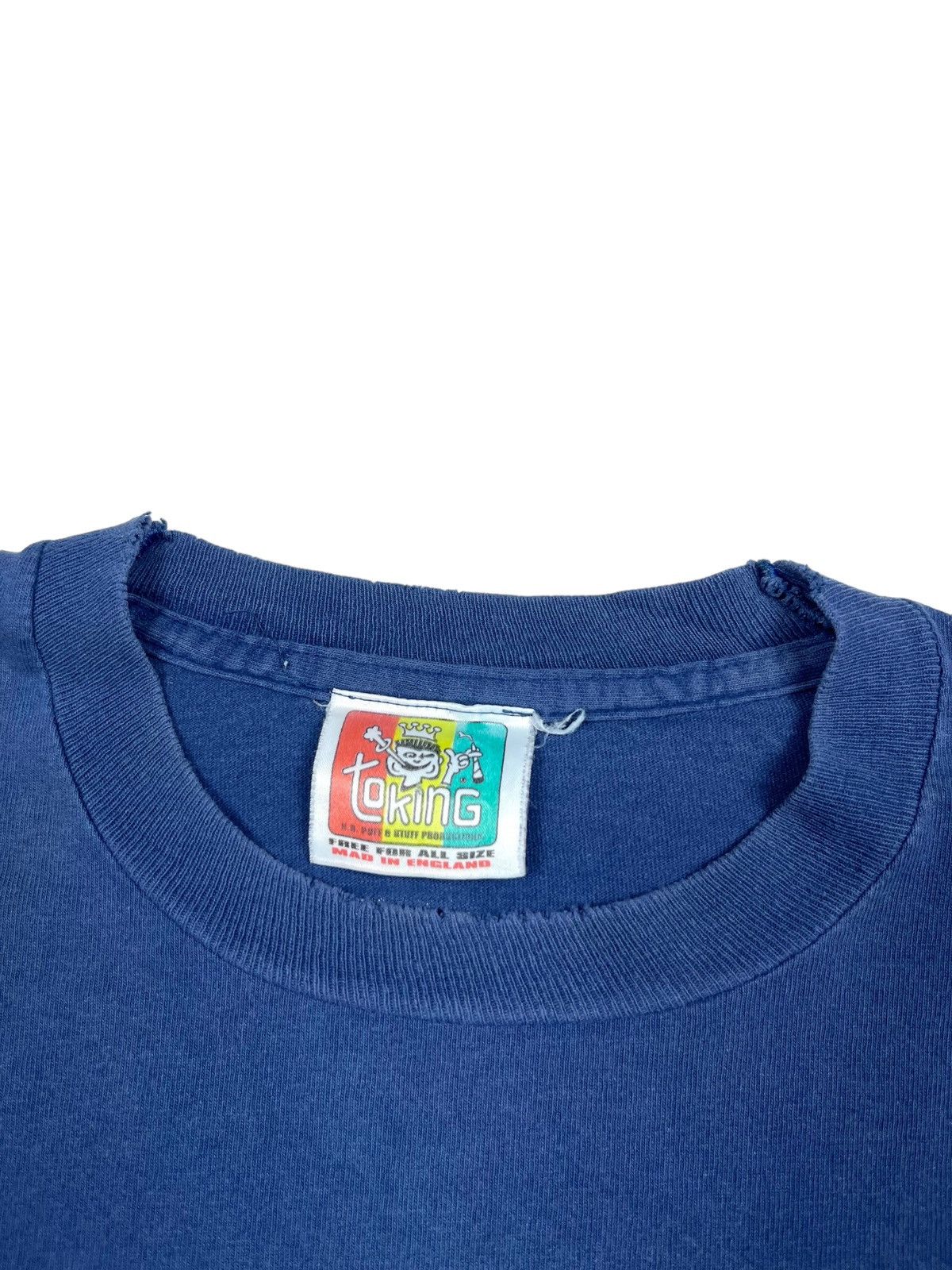 Vintage RARE 90s Toking Oddball Stussy Vibe Long Sleeve Shirt Size US L / EU 52-54 / 3 - 8 Thumbnail
