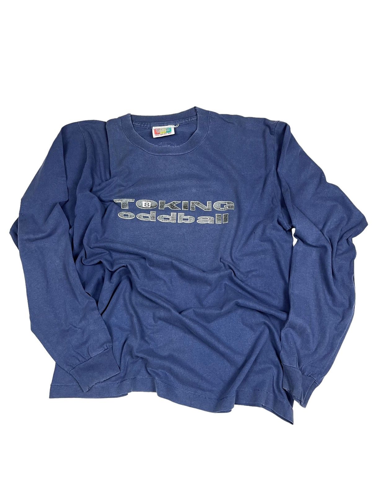 Vintage RARE 90s Toking Oddball Stussy Vibe Long Sleeve Shirt Size US L / EU 52-54 / 3 - 11 Thumbnail