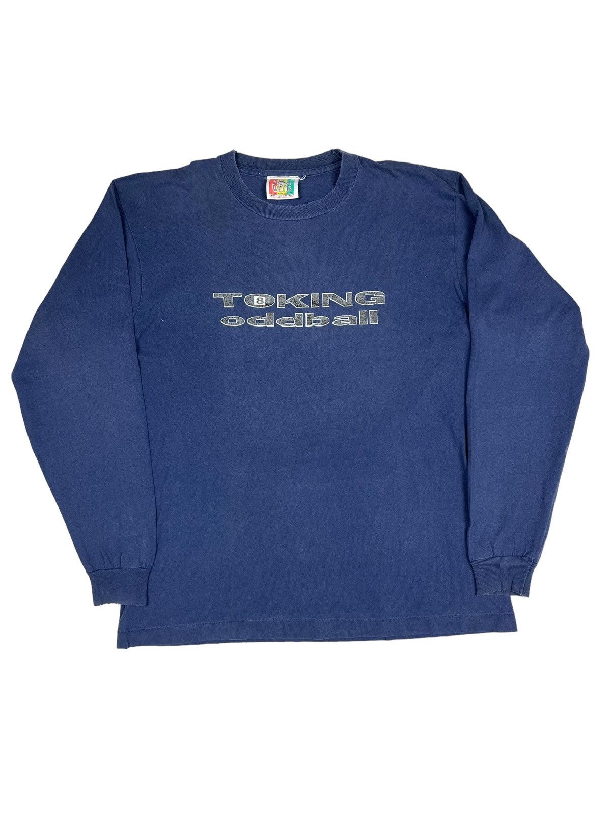 Vintage RARE 90s Toking Oddball Stussy Vibe Long Sleeve Shirt Size US L / EU 52-54 / 3 - 2 Thumbnail