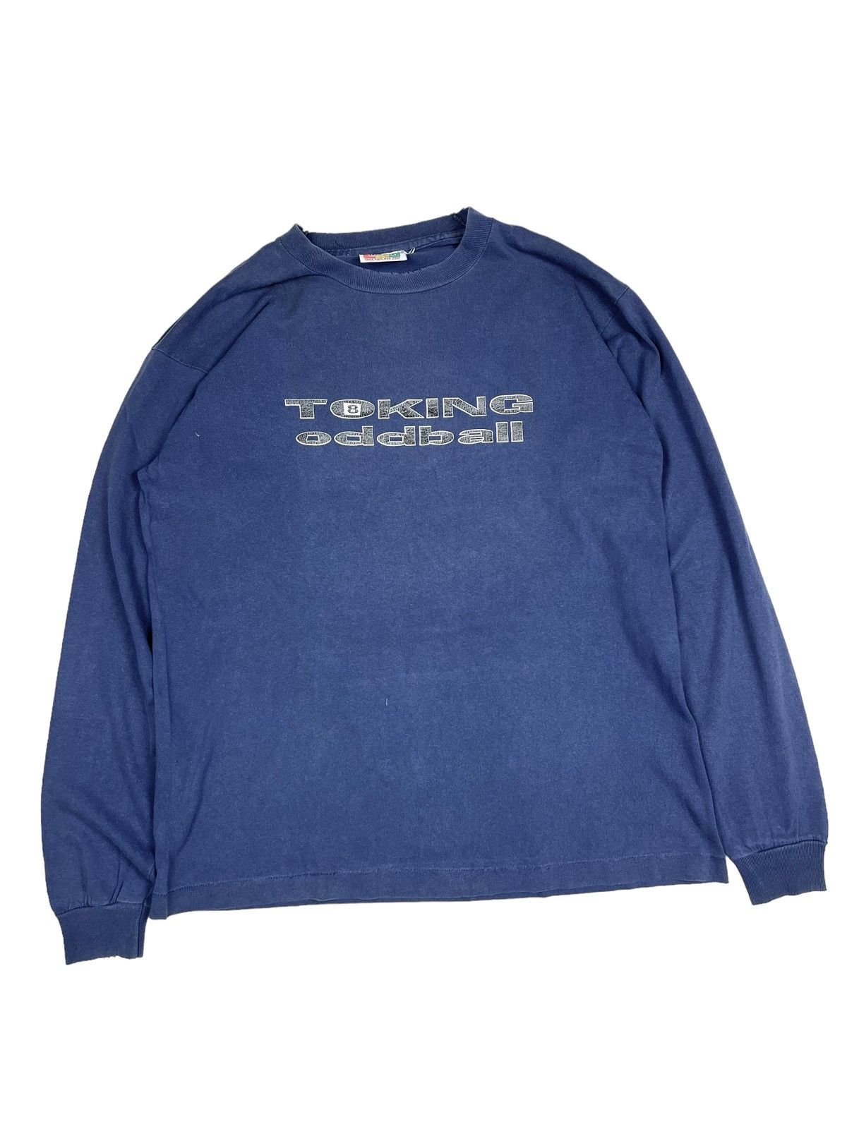 Vintage RARE 90s Toking Oddball Stussy Vibe Long Sleeve Shirt Size US L / EU 52-54 / 3 - 3 Thumbnail