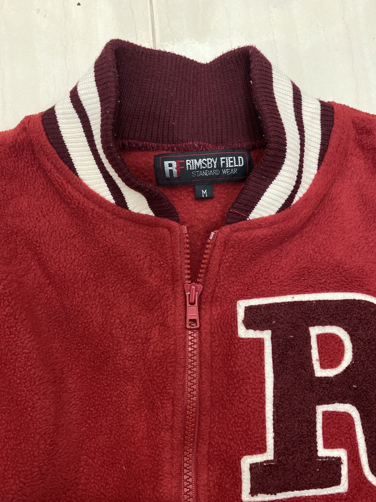 Other RIMSBY FIELD FLEECE VARSITY JACKET R LOGO Size US M / EU 48-50 / 2 - 6 Thumbnail