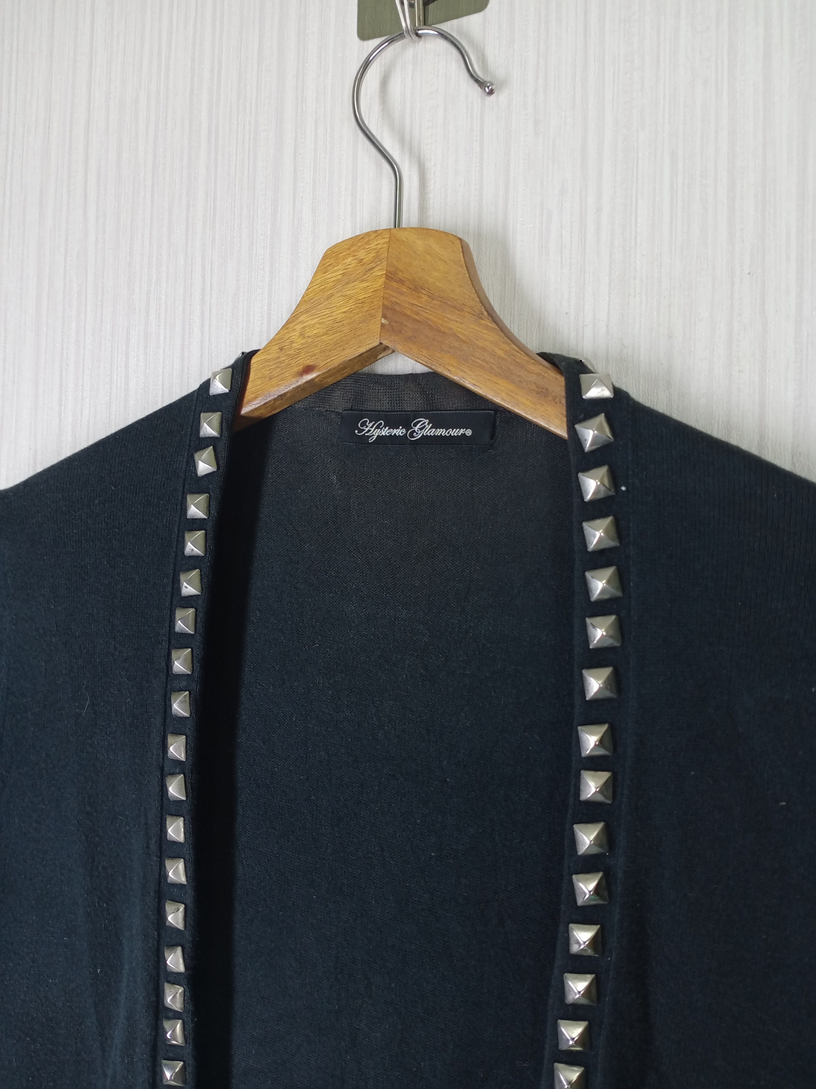 Hysteric Glamour Hysteric Glamour Studed Knit Cardigan Size US S / EU 44-46 / 1 - 4 Thumbnail