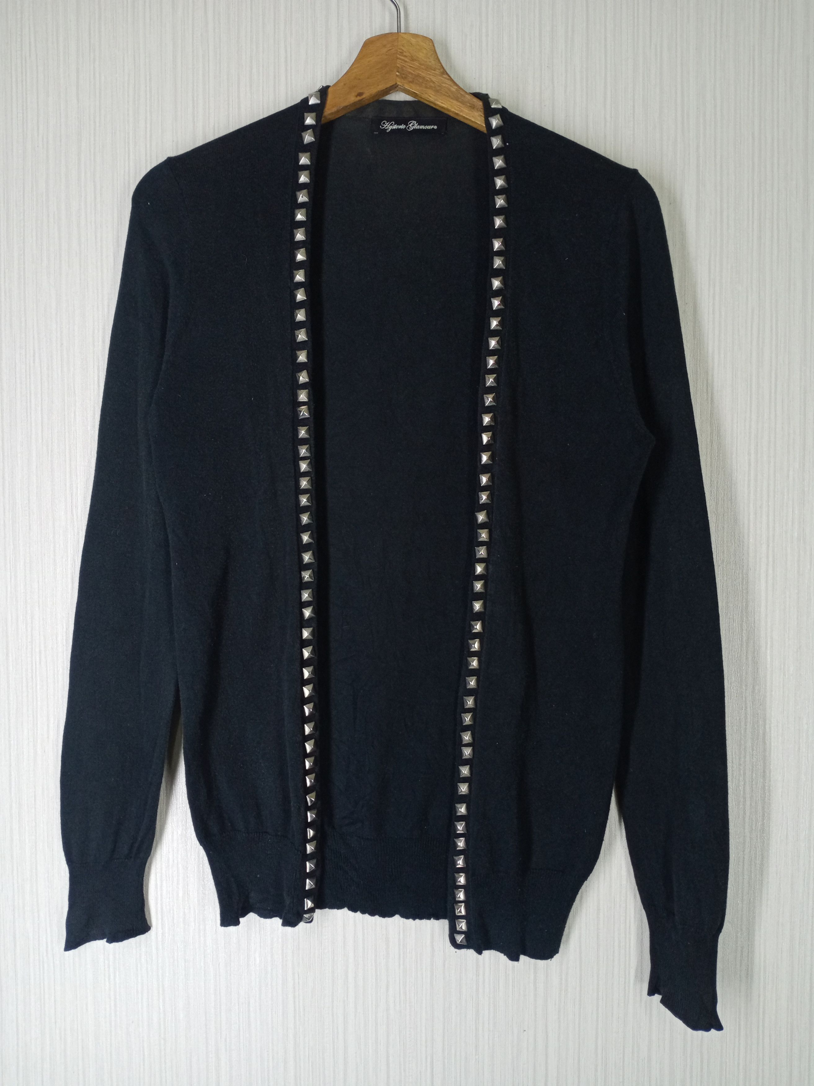 Hysteric Glamour Hysteric Glamour Studed Knit Cardigan Size US S / EU 44-46 / 1 - 2 Thumbnail