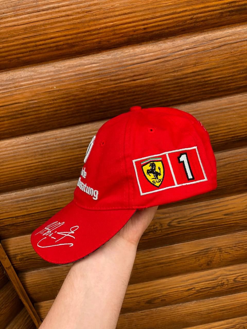 Ferrari × Vintage FERRARI CAP VINTAGE MICHAEL SCHUMACHER CAP CAP OFFICIAL Size ONE SIZE - 2 Thumbnail