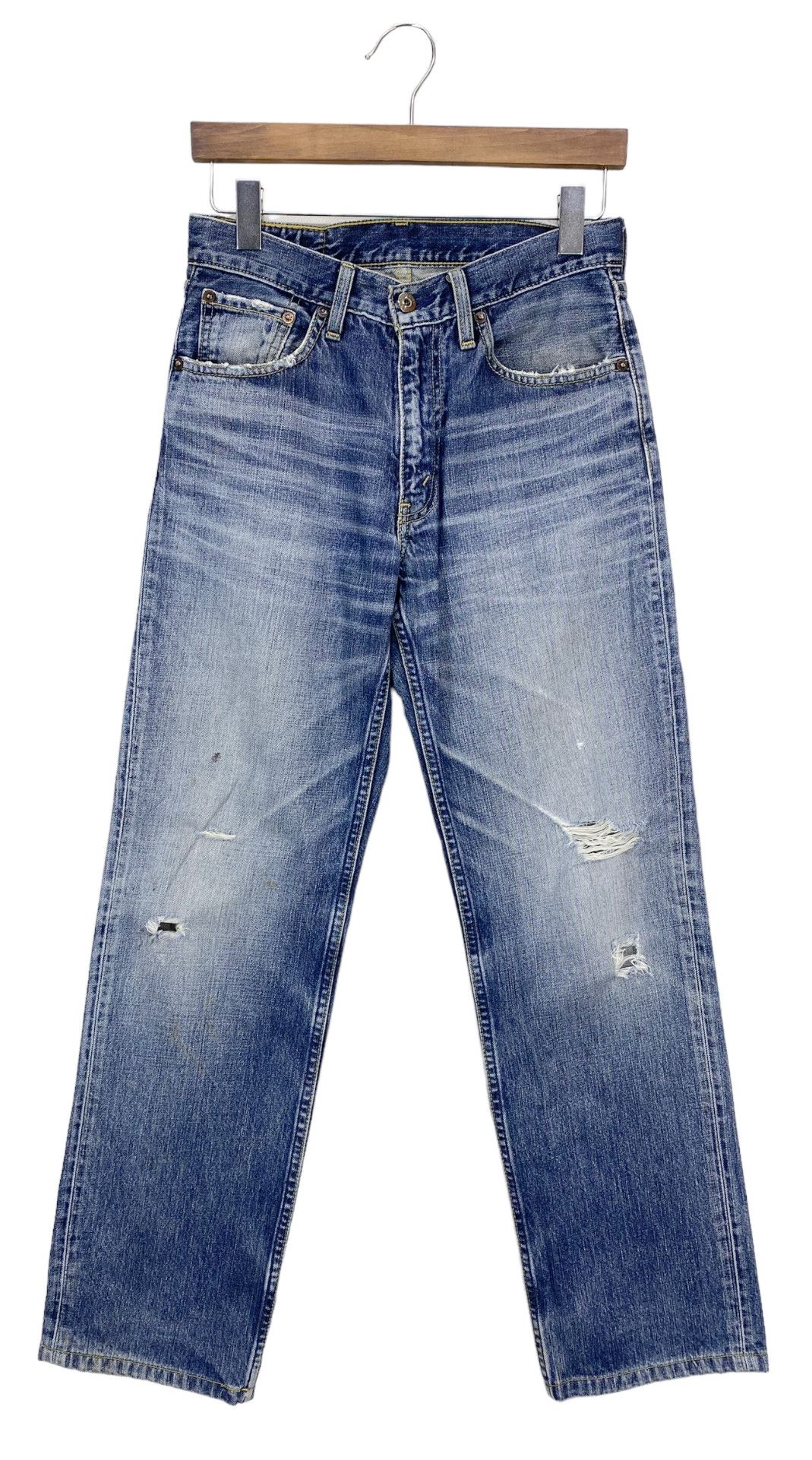 Levi's Levis 502 Jeans Levis High Waisted Jeans Size 29" - 1 Thumbnail