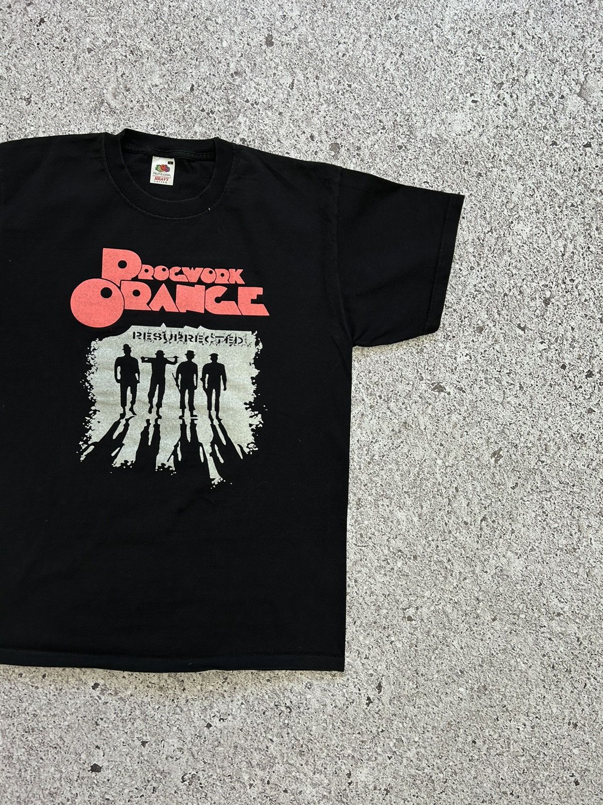 Band Tees × Vintage Vintage 90’s Y2K Clockwork Orange Dead Face Horror T-Shirt Size US L / EU 52-54 / 3 - 3 Thumbnail
