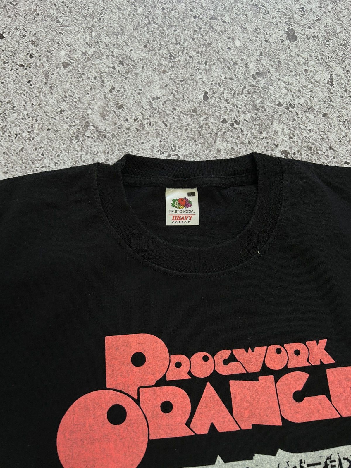 Band Tees × Vintage Vintage 90’s Y2K Clockwork Orange Dead Face Horror T-Shirt Size US L / EU 52-54 / 3 - 4 Thumbnail