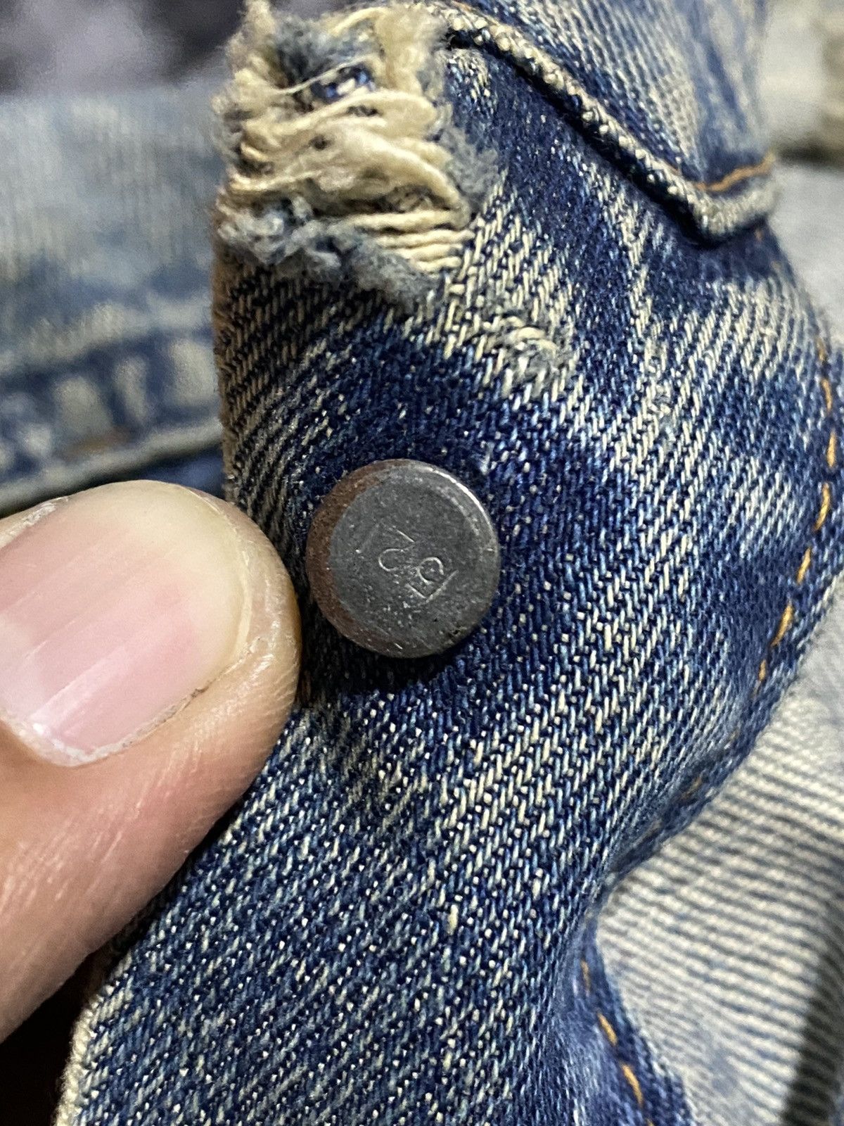 Levi's × Levi's Vintage Clothing × Vintage 🔥SALE🔥VINTAGE LEVIS BIG E TRUCKER DENIM JACKET Size US M / EU 48-50 / 2 - 12 Thumbnail