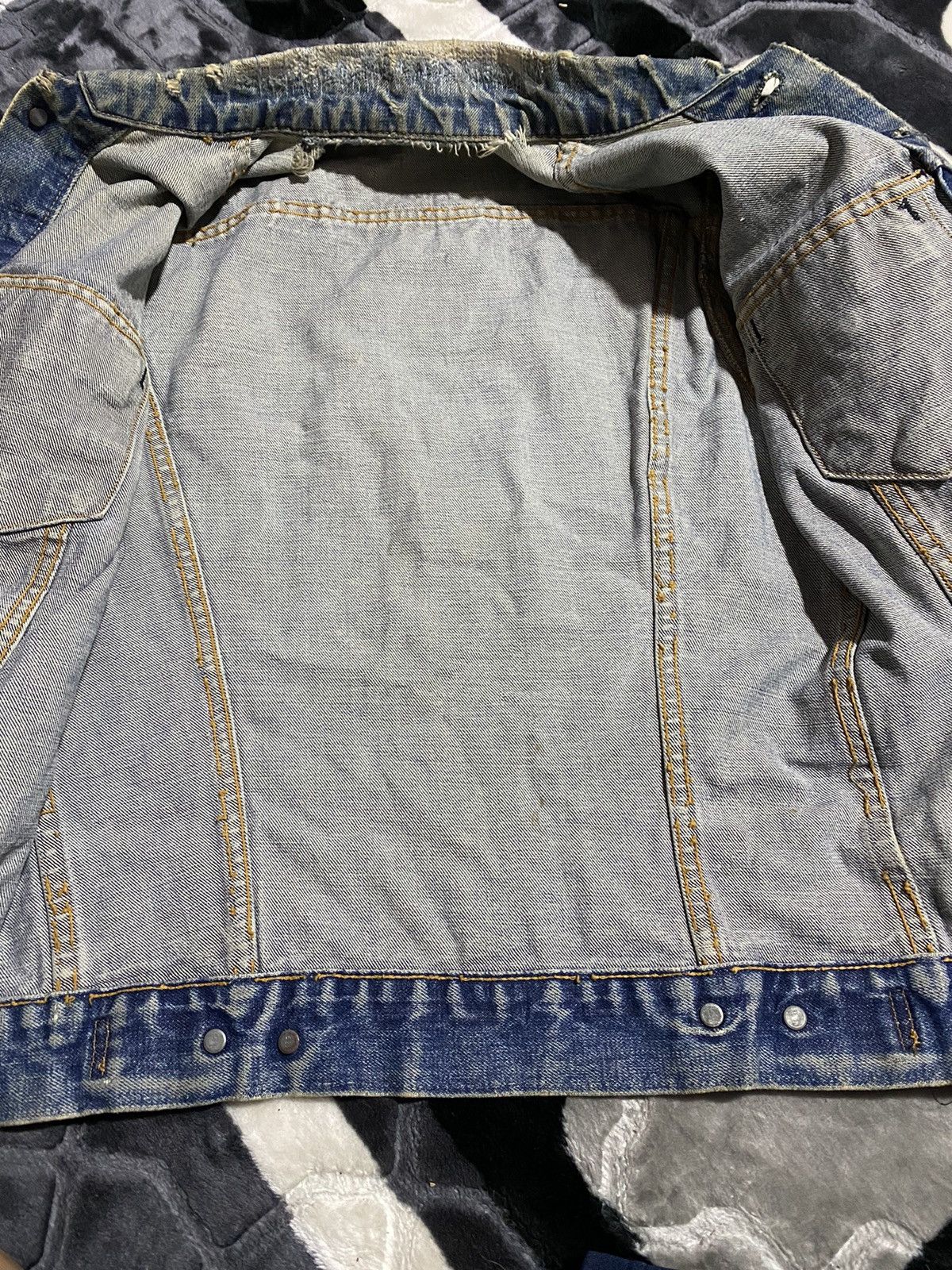 Levi's × Levi's Vintage Clothing × Vintage 🔥SALE🔥VINTAGE LEVIS BIG E TRUCKER DENIM JACKET Size US M / EU 48-50 / 2 - 11 Thumbnail