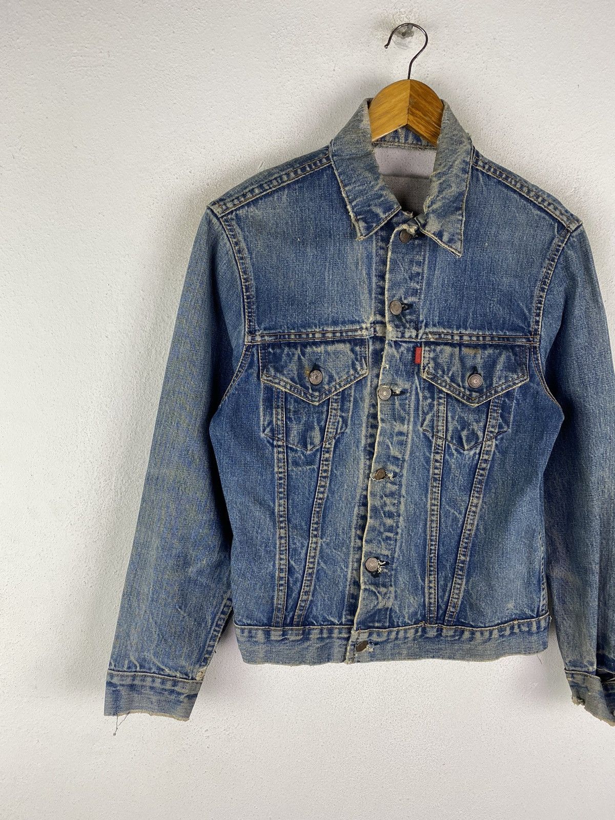 Levi's × Levi's Vintage Clothing × Vintage 🔥SALE🔥VINTAGE LEVIS BIG E TRUCKER DENIM JACKET Size US M / EU 48-50 / 2 - 4 Thumbnail