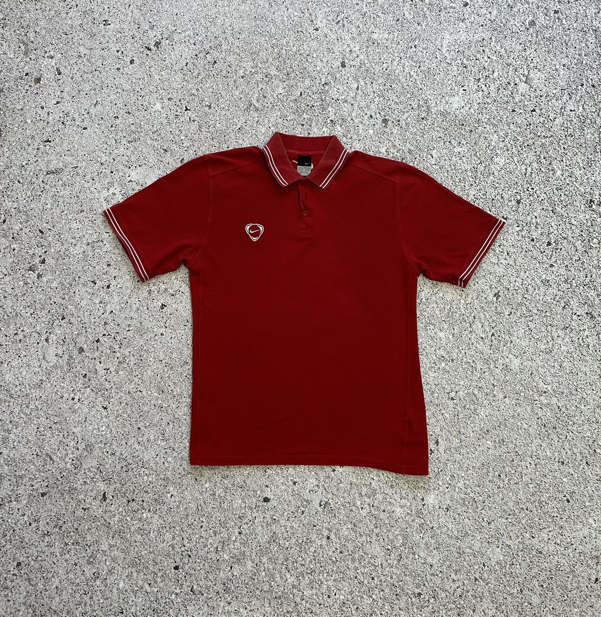 Nike × Vintage Vintage Nike Polo T-shirt Y2K Hype Size US XL / EU 56 / 4 - 1 Thumbnail