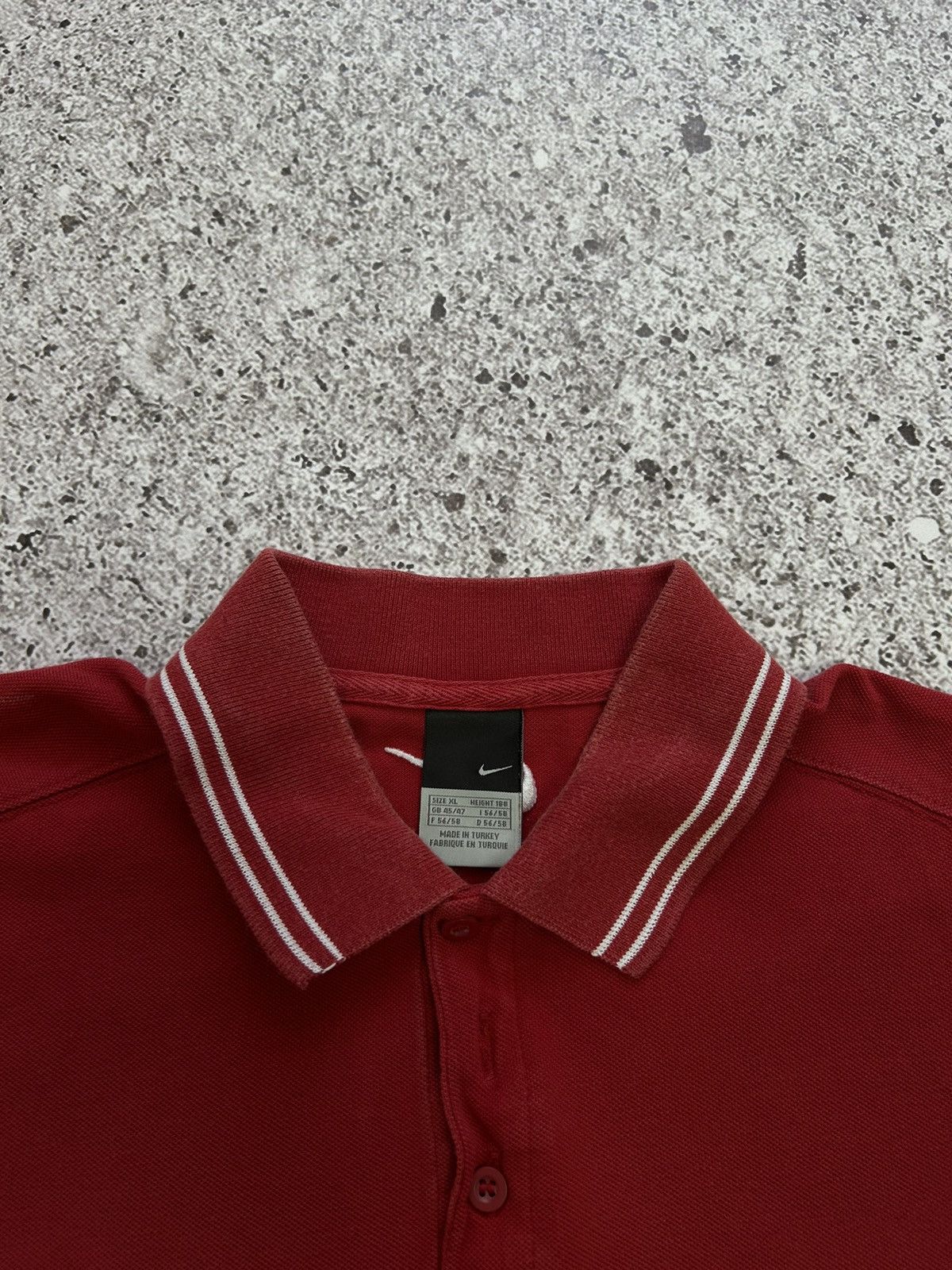 Nike × Vintage Vintage Nike Polo T-shirt Y2K Hype Size US XL / EU 56 / 4 - 6 Thumbnail