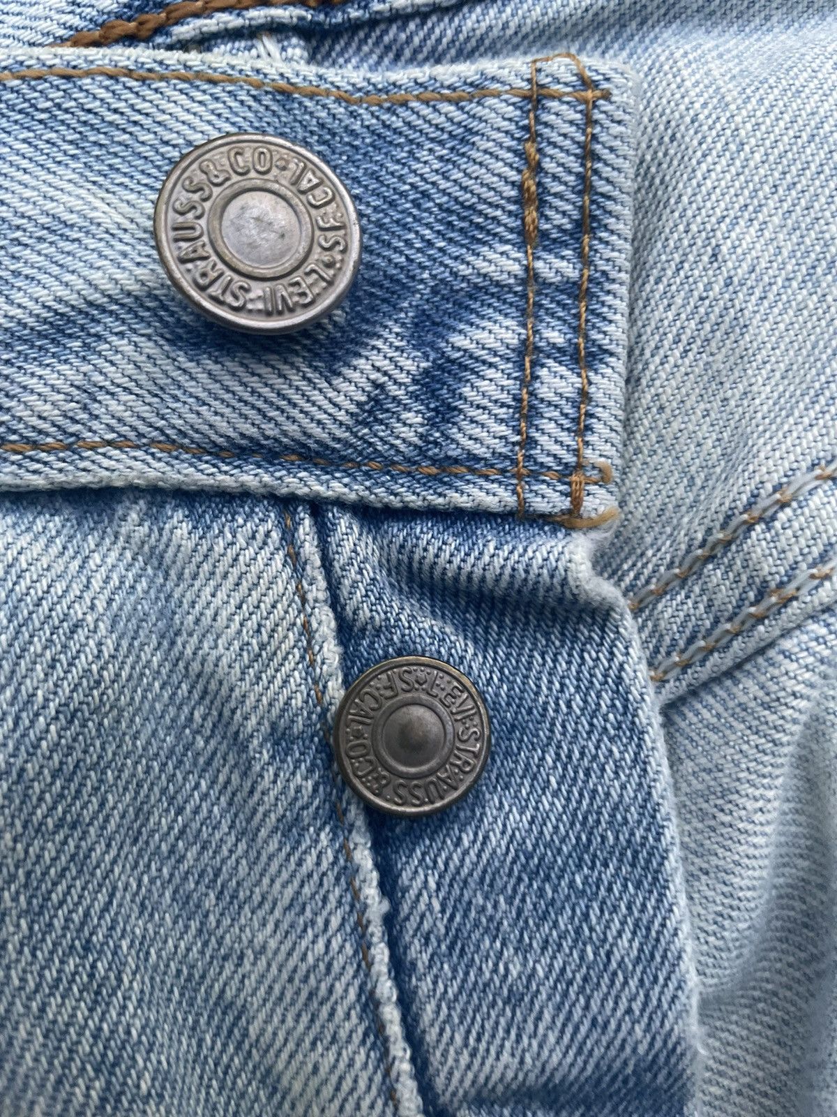Levi's Vintage Levi’s 501 2000 Usa Aging Distressed Denim Size US 34 / EU 50 - 15 Thumbnail