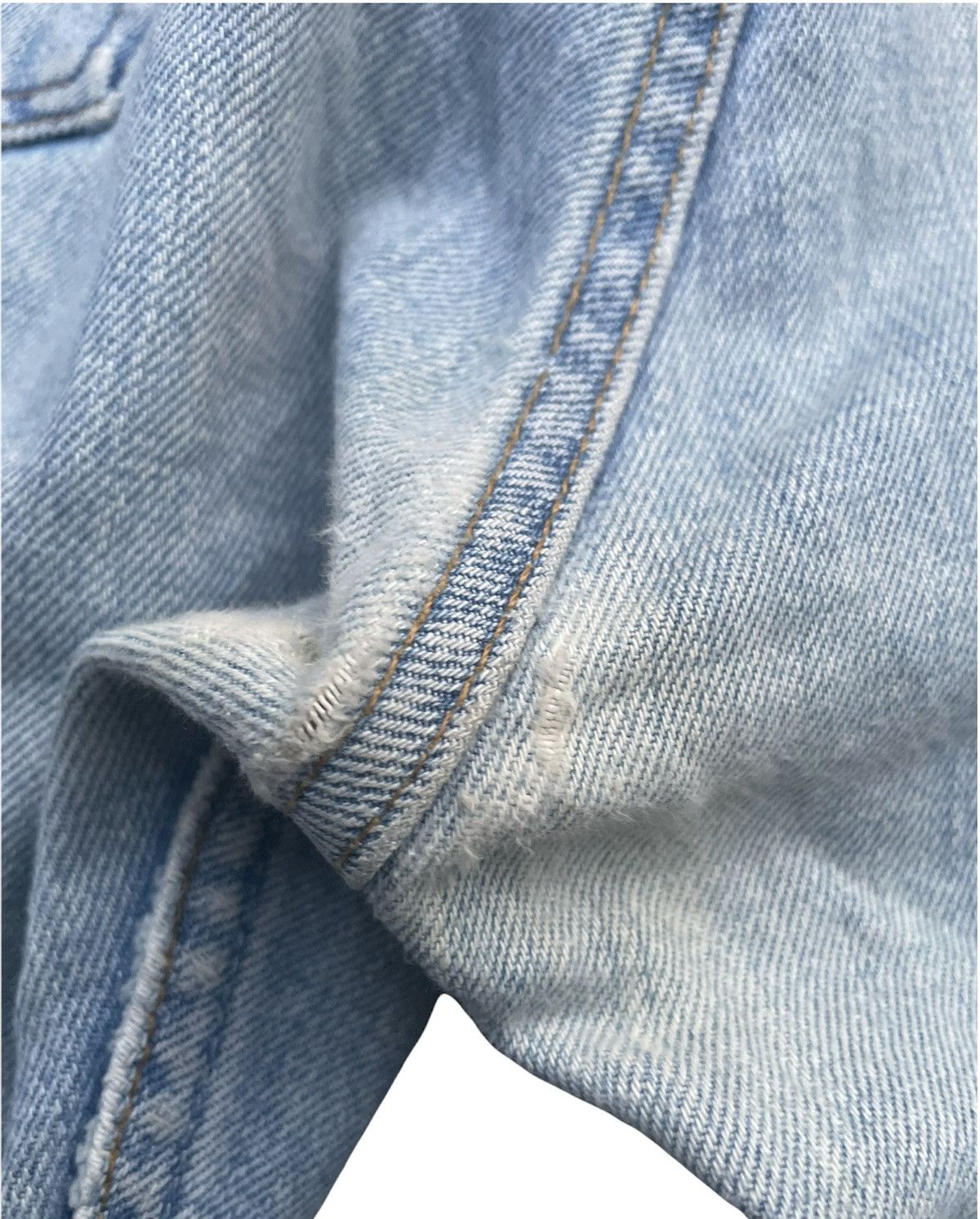 Levi's Vintage Levi’s 501 2000 Usa Aging Distressed Denim Size US 34 / EU 50 - 6 Thumbnail