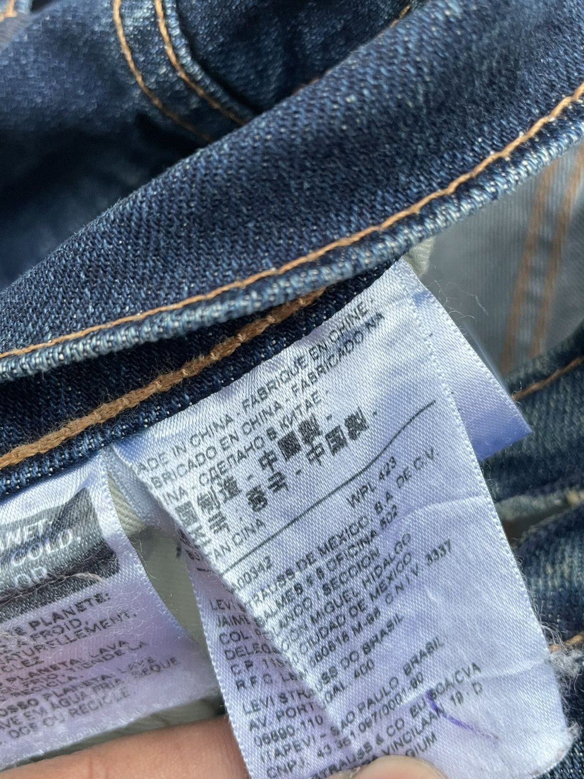 Levi's Levi’s 569 E Non Selvedge Denim Size US 33 - 13 Thumbnail