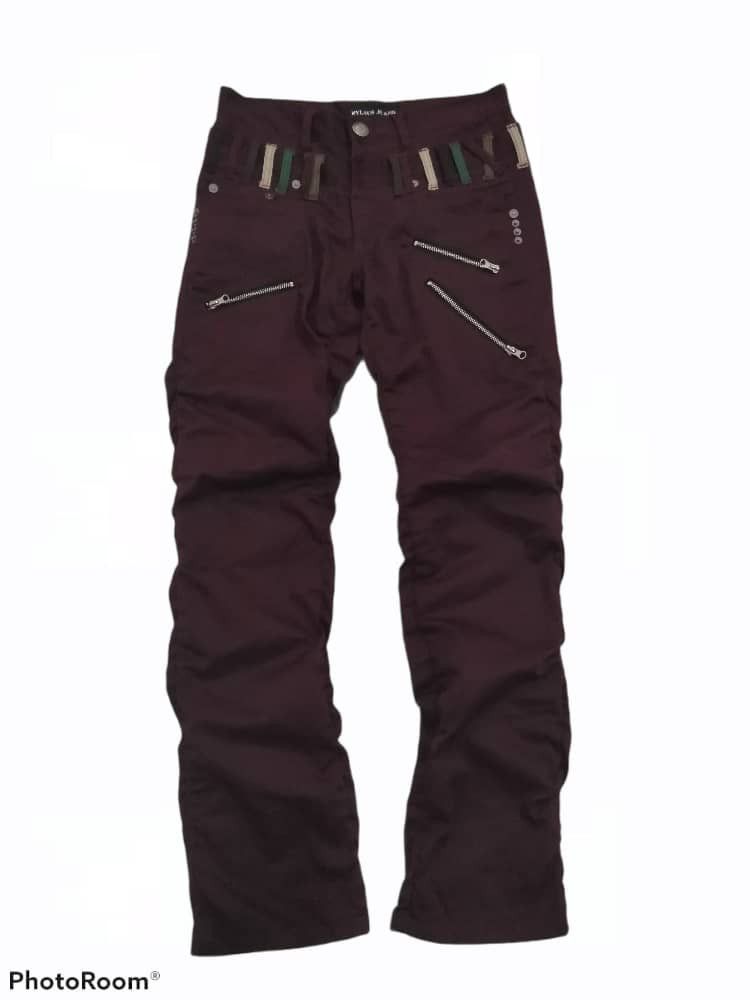 Japanese Brand NYLAUS Japan Double Waist Pants Size US 30 / EU 46 - 1 Thumbnail