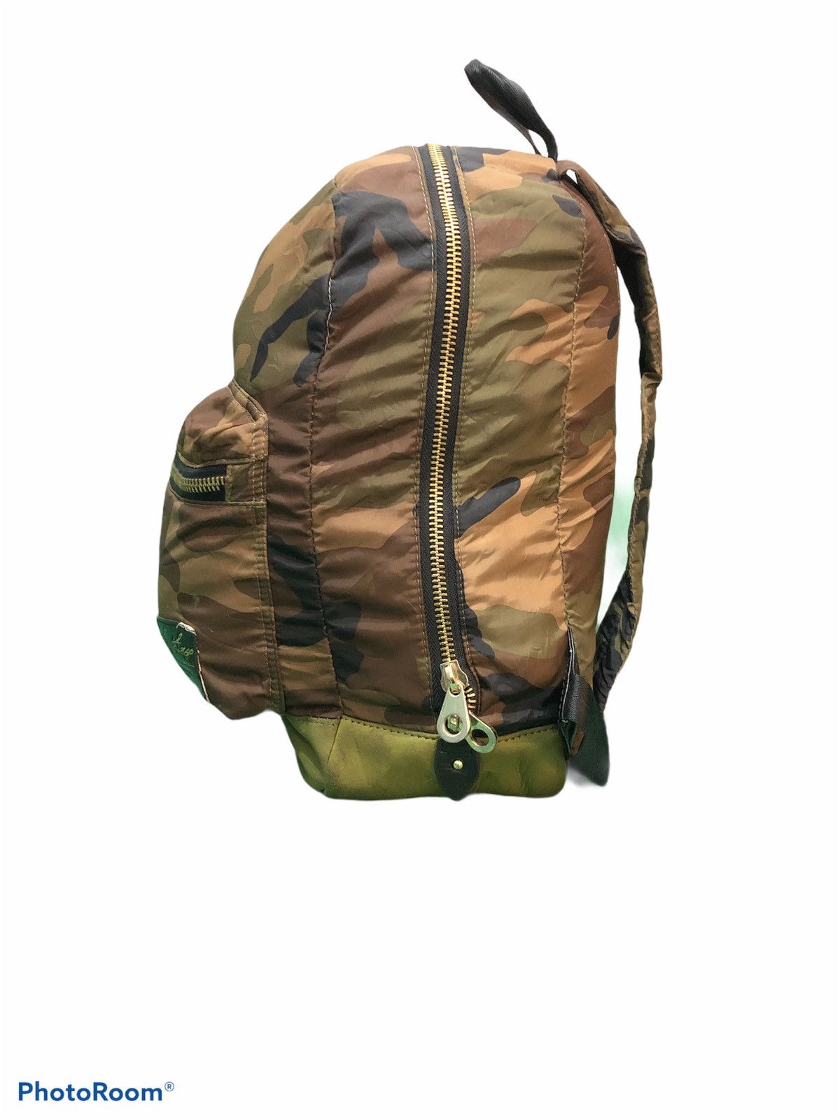 Japanese Brand Legato Large Camo Backpack Size ONE SIZE - 3 Thumbnail