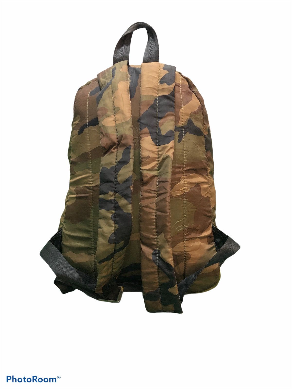 Japanese Brand Legato Large Camo Backpack Size ONE SIZE - 4 Thumbnail