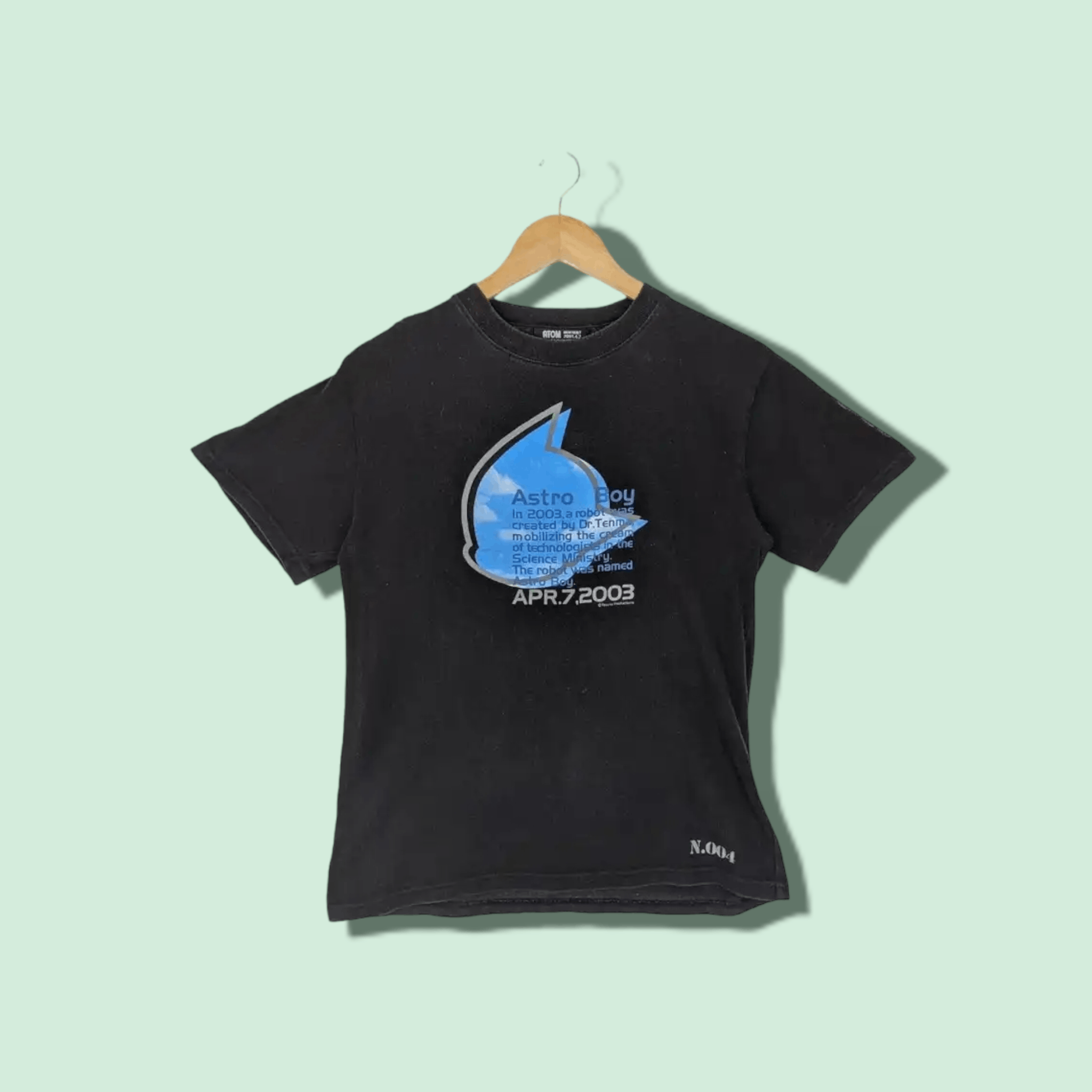 Cartoon Network × Japanese Brand Vintage ASTRO BOY Mighty Atom Japan Anime Manga T-Shirt Size US S / EU 44-46 / 1 - 1 Thumbnail