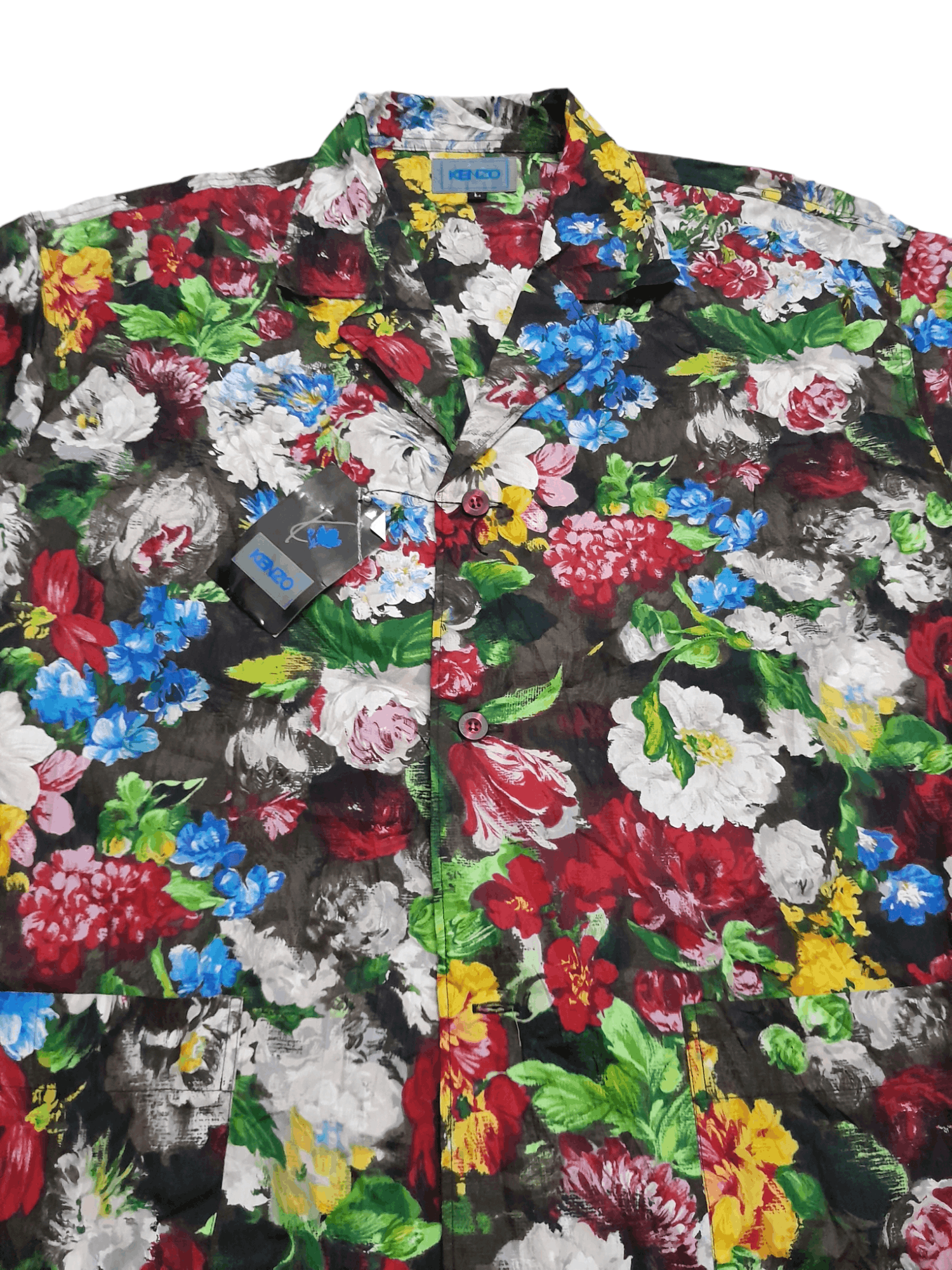 Kenzo Kenzo Floral (E915) Size L / US 10 / IT 46 - 5 Thumbnail