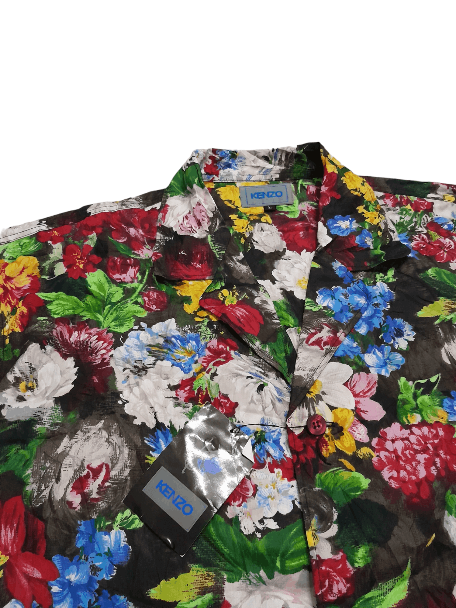 Kenzo Kenzo Floral (E915) Size L / US 10 / IT 46 - 3 Thumbnail
