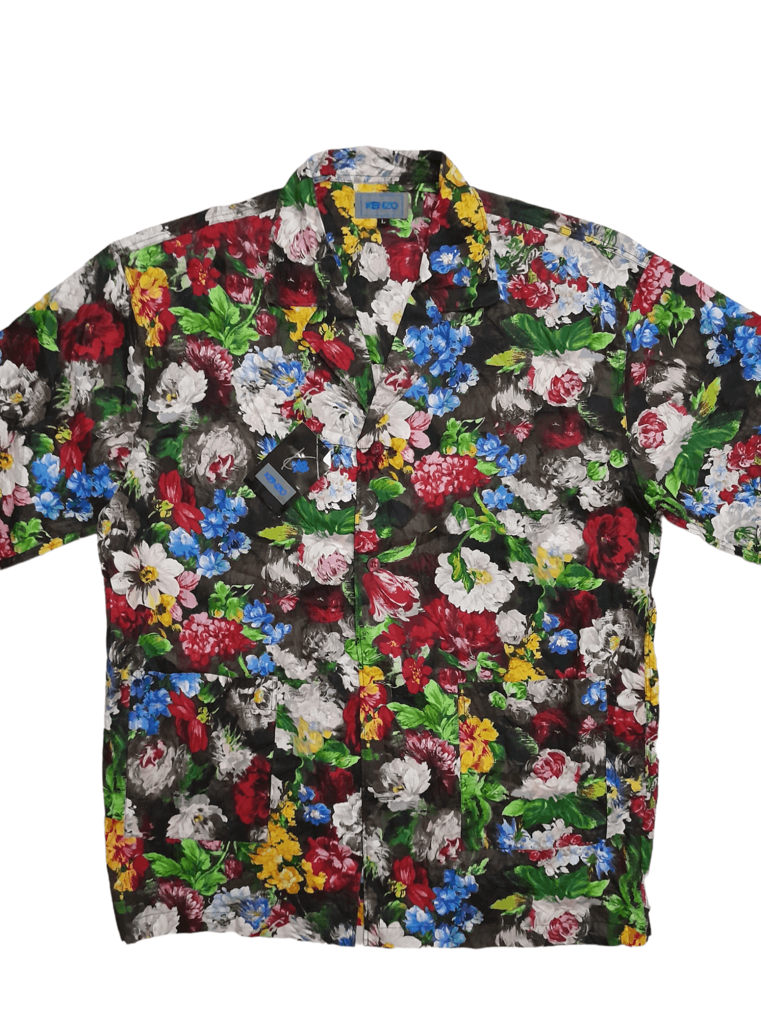 Kenzo Kenzo Floral (E915) Size L / US 10 / IT 46 - 2 Thumbnail